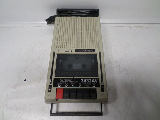 VINTAGE CALIFONE 3432AV CASSETTE PLAYER/RECORDER TESTED & WORKING