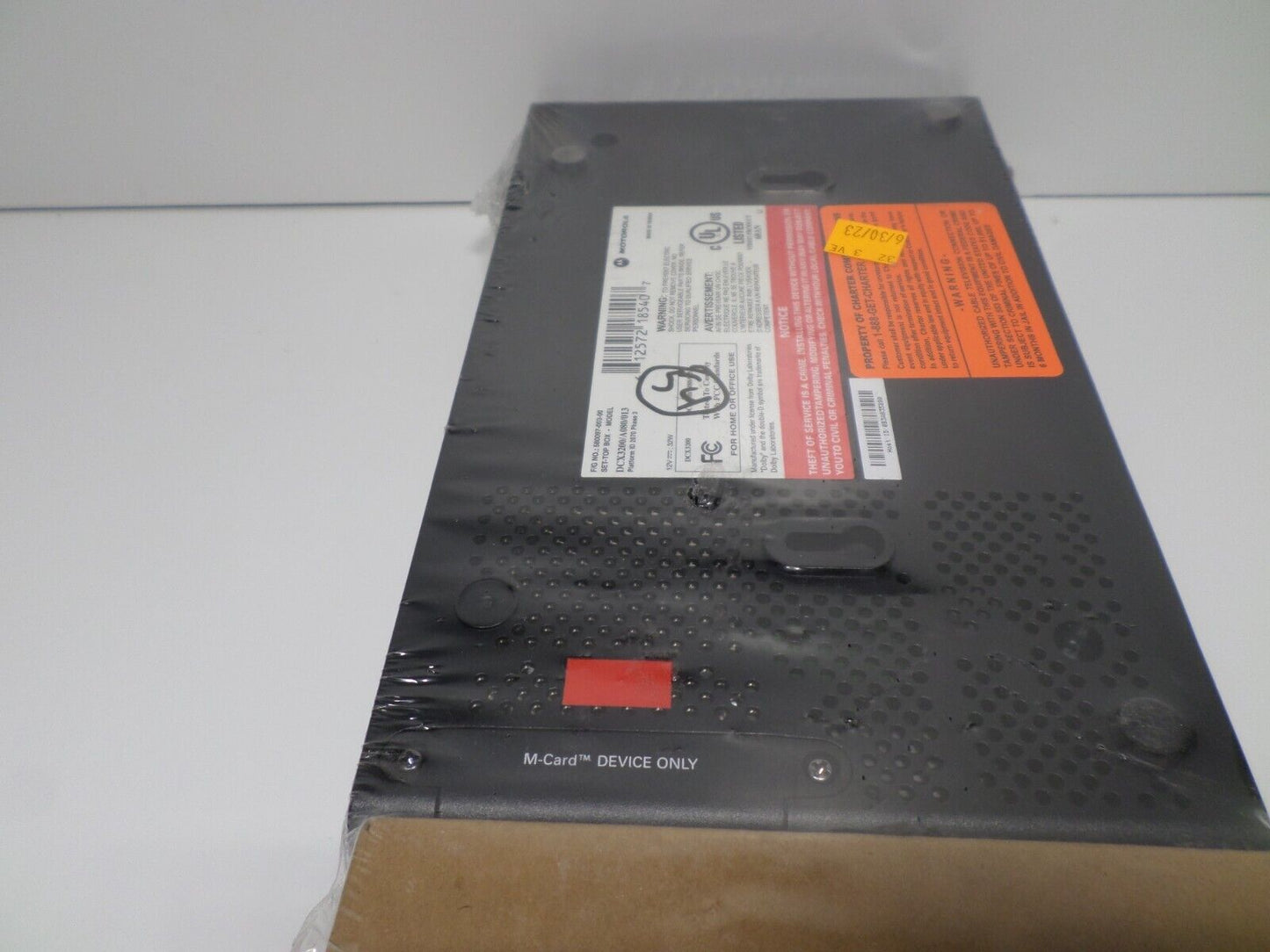 ARRIS DCX3200  All-Digital Set-Top with HDTV, M-Card Host