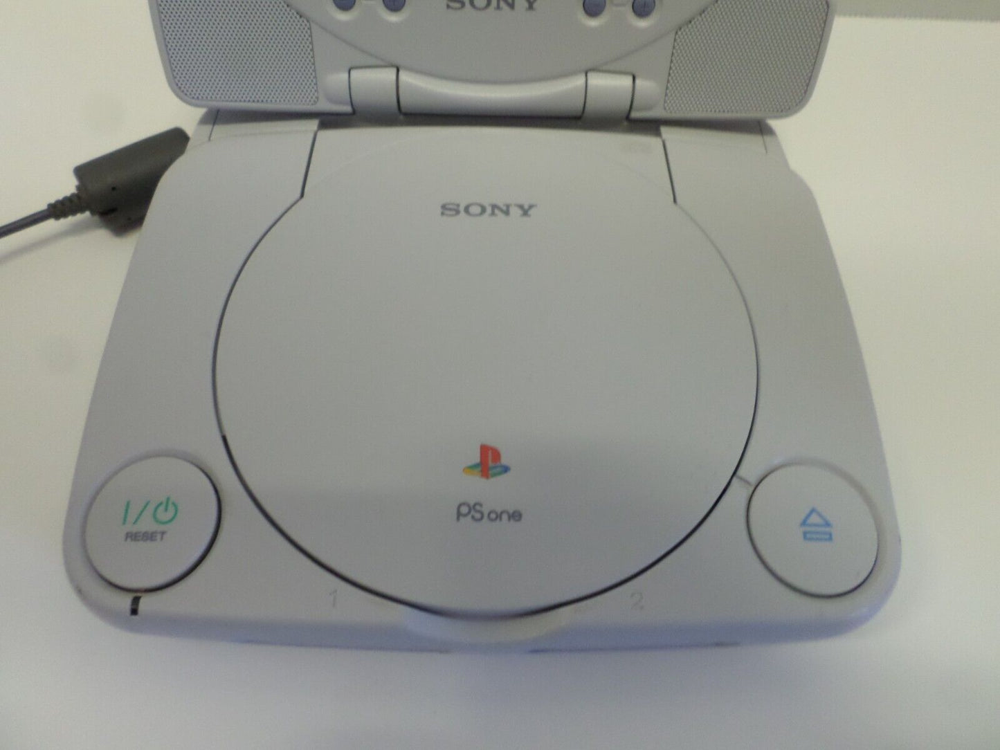 Sony PlayStation PSOne Console w/ LCD Screen with controller A/C and Game!