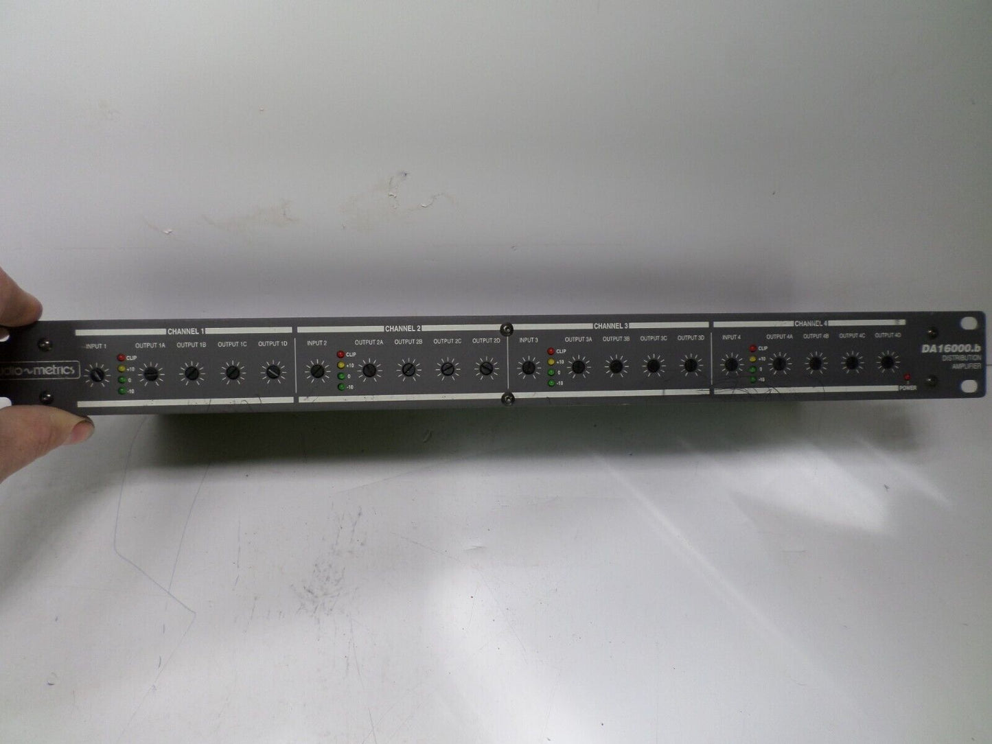 Audio-Metrics DA16000.b Four Channel Distribution Amplifier