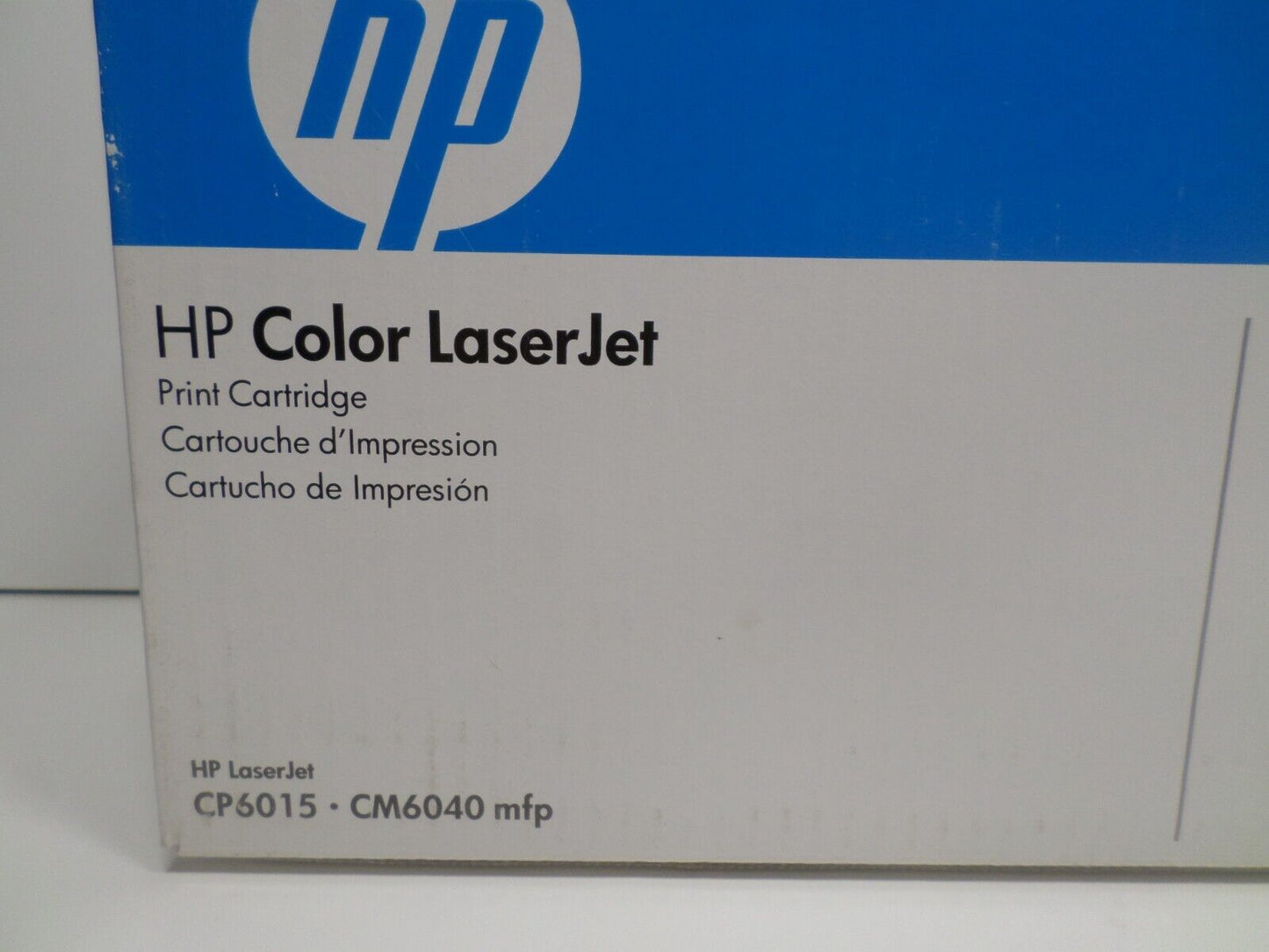 HP CB381A Cyan Toner Cartridge OEM Genuine NEW 823A LaserJet CP6015