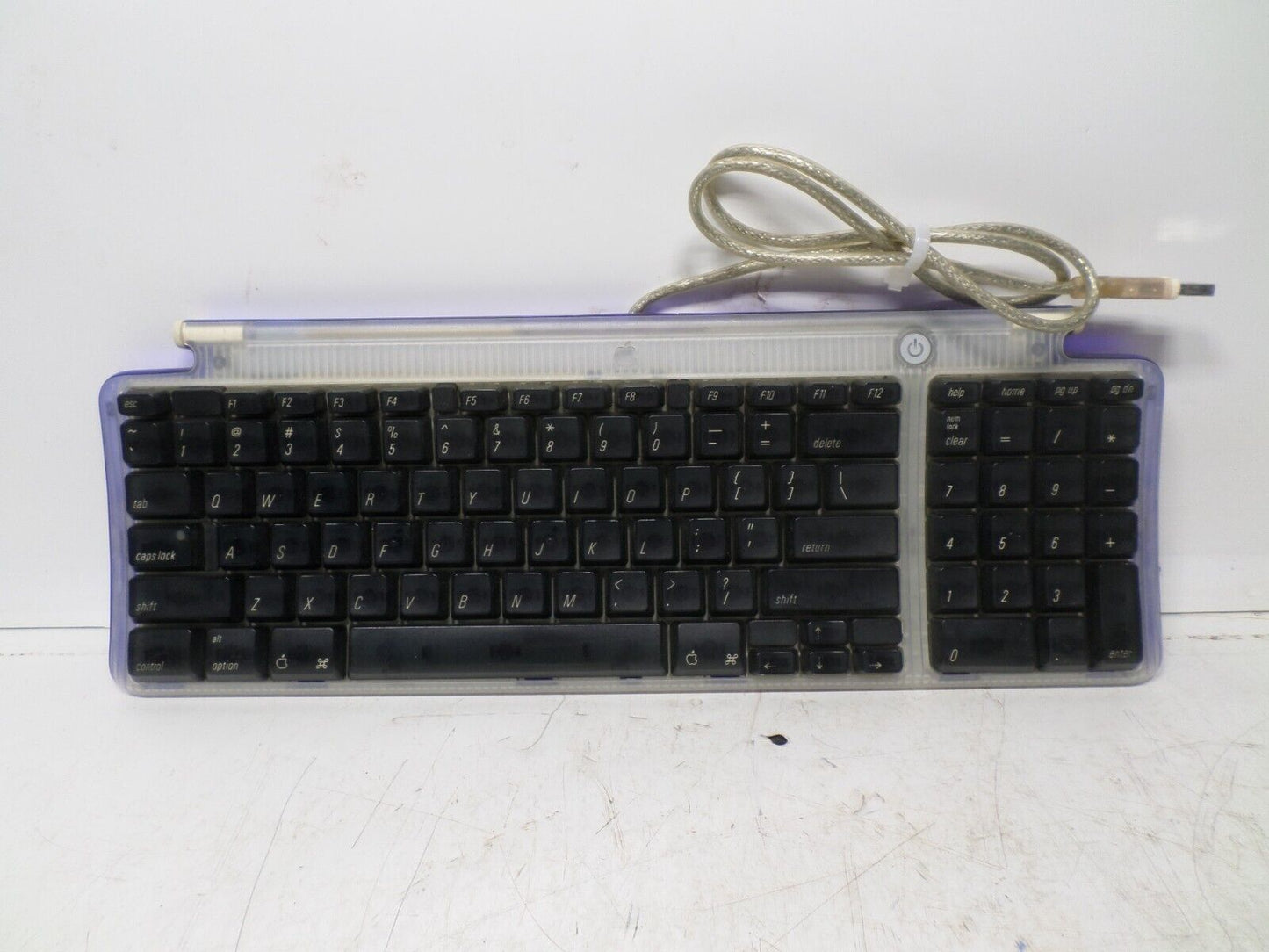 VINTAGE Apple M2452 Keyboard - Grape Purple