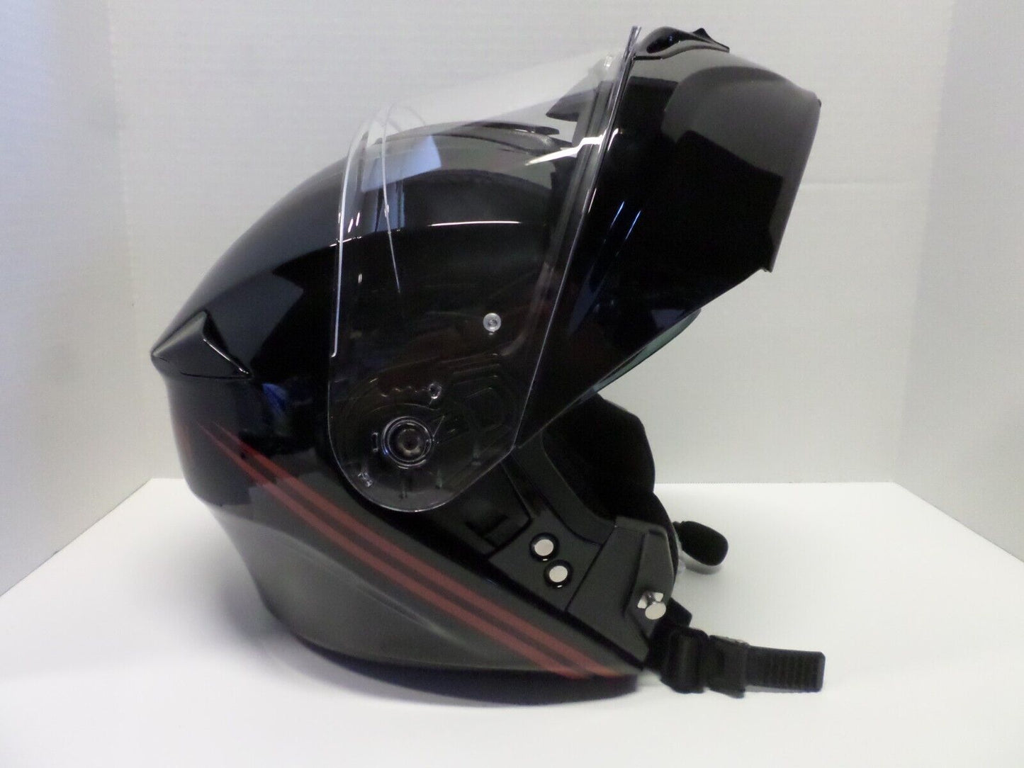Harley Davidson Outrush-R N03, Modular BLUETOOTH Helmet - Gloss Black-Size Large