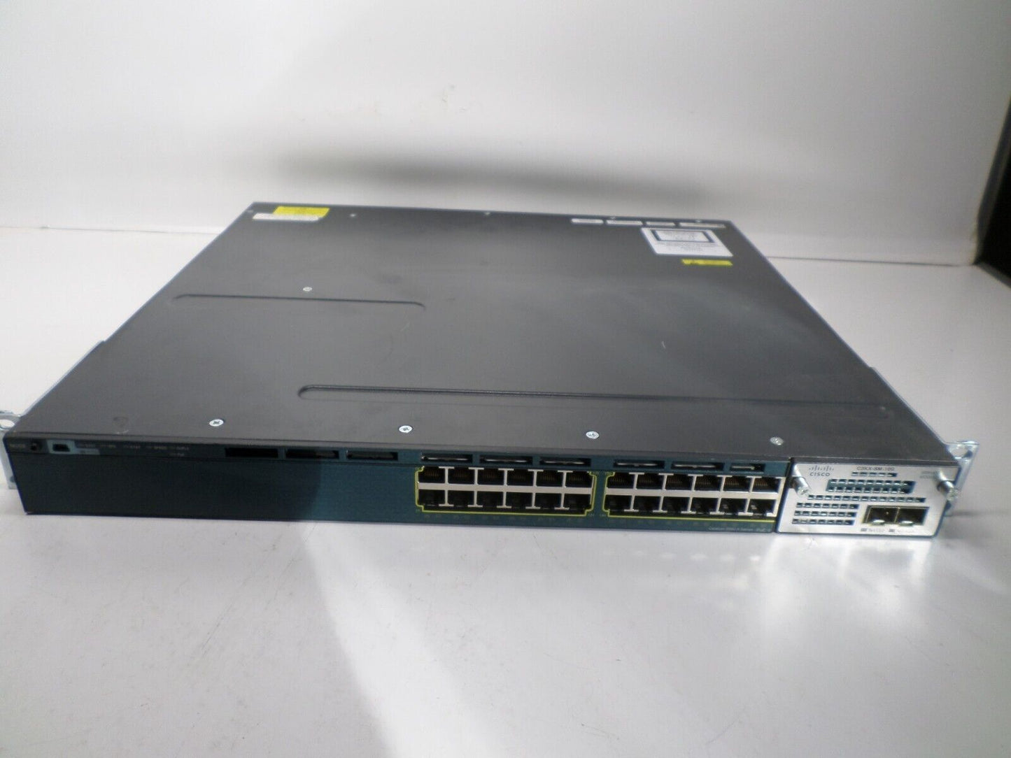 Cisco WS-C3560X-24P-S 3560X 24 Port Gigabit Ethernet Switch w/ C3KX-NM-10G