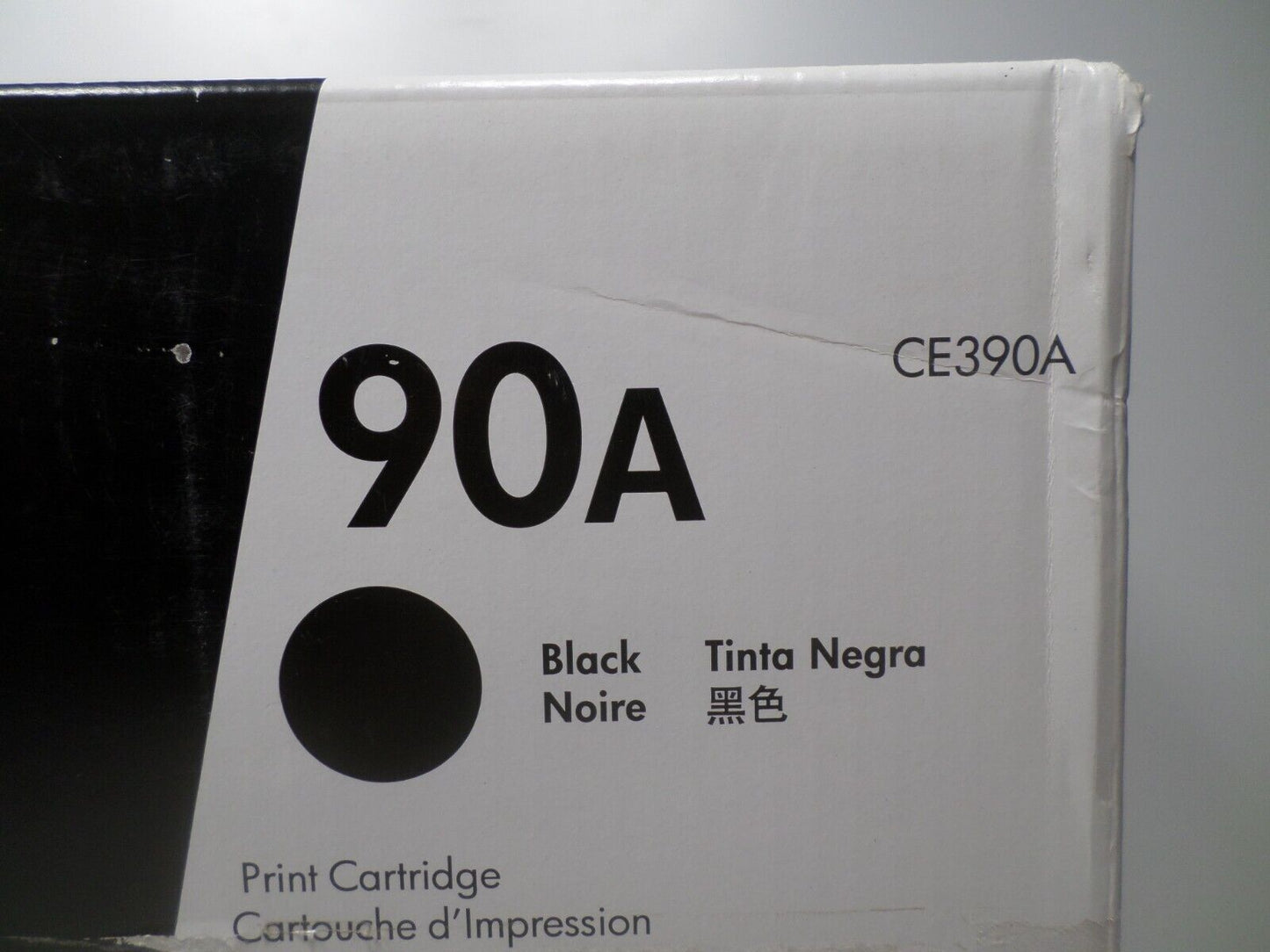 HP CE390A 90A Black Toner Cartridge LaserJet EnterpriseM4555 Sealed Box