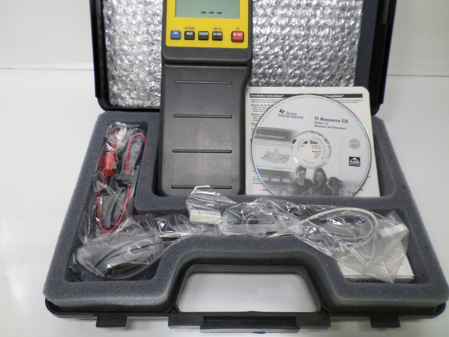 1 Unit- Texas Instruments CBL System Calculator Based Laboratory + Case TESTED