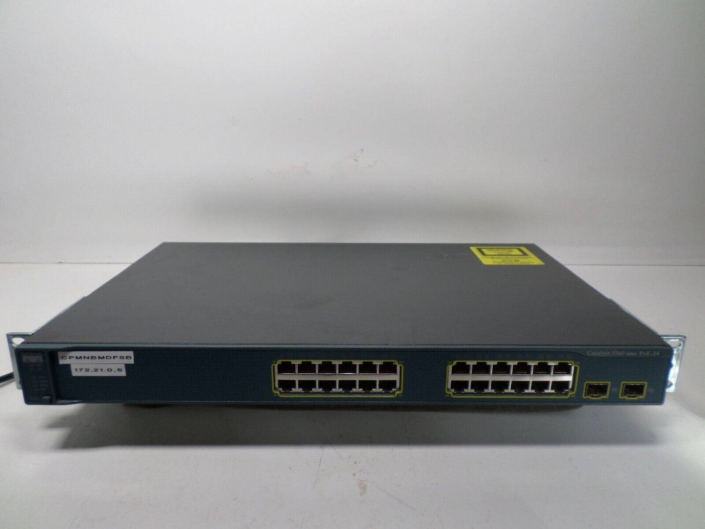 Cisco Catalyst 3560 WS-C3560-24PS-S 24 Port Fast PoE Ethernet Switch