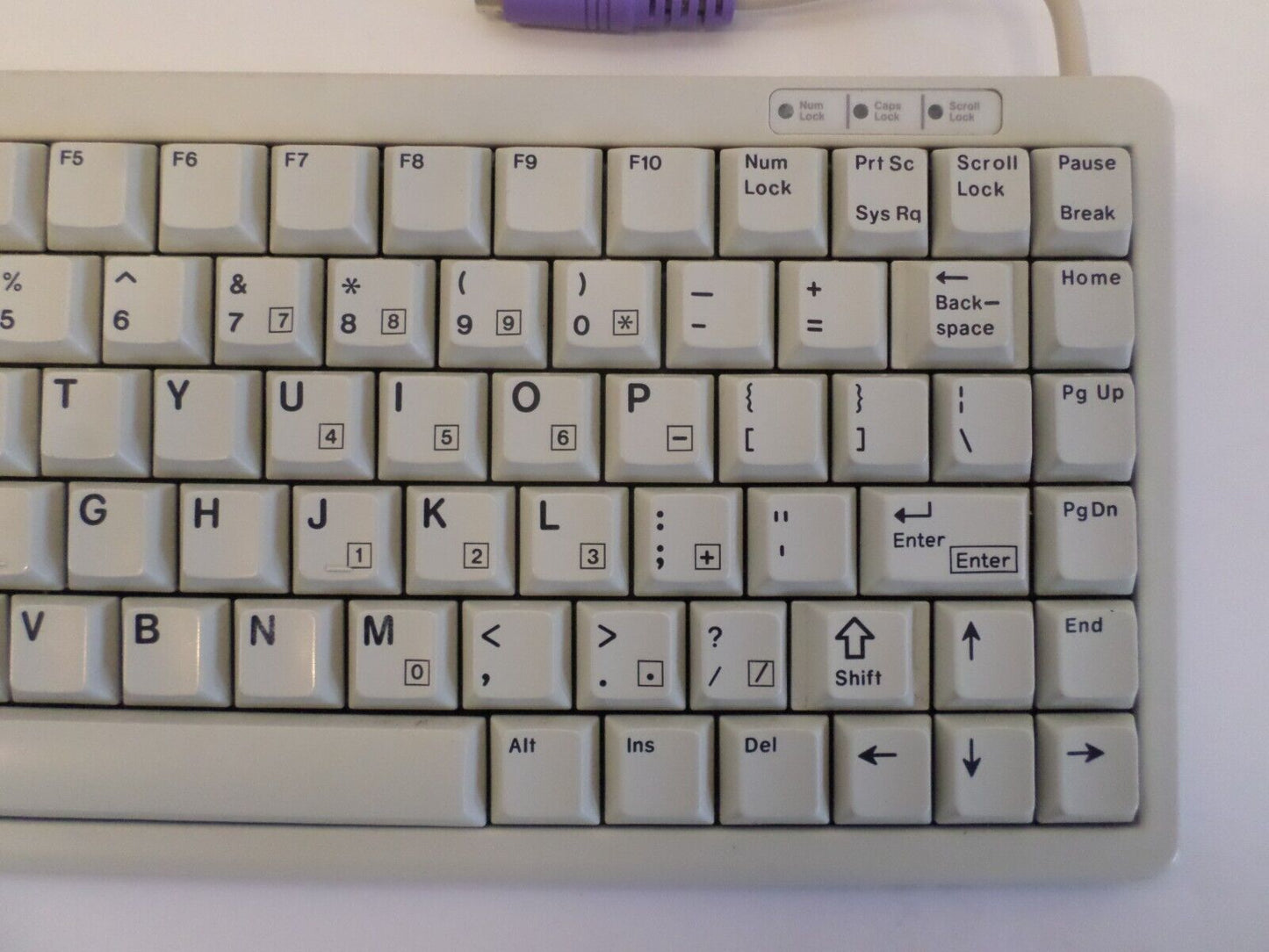 Vintage Cherry Mini Mechanical Compact Keyboard Model ML4100 USB OEM