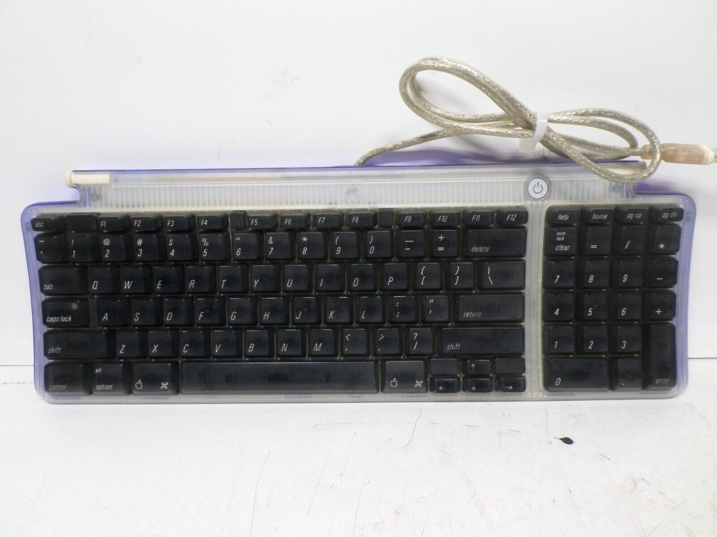 VINTAGE Apple M2452 Keyboard - Grape Purple