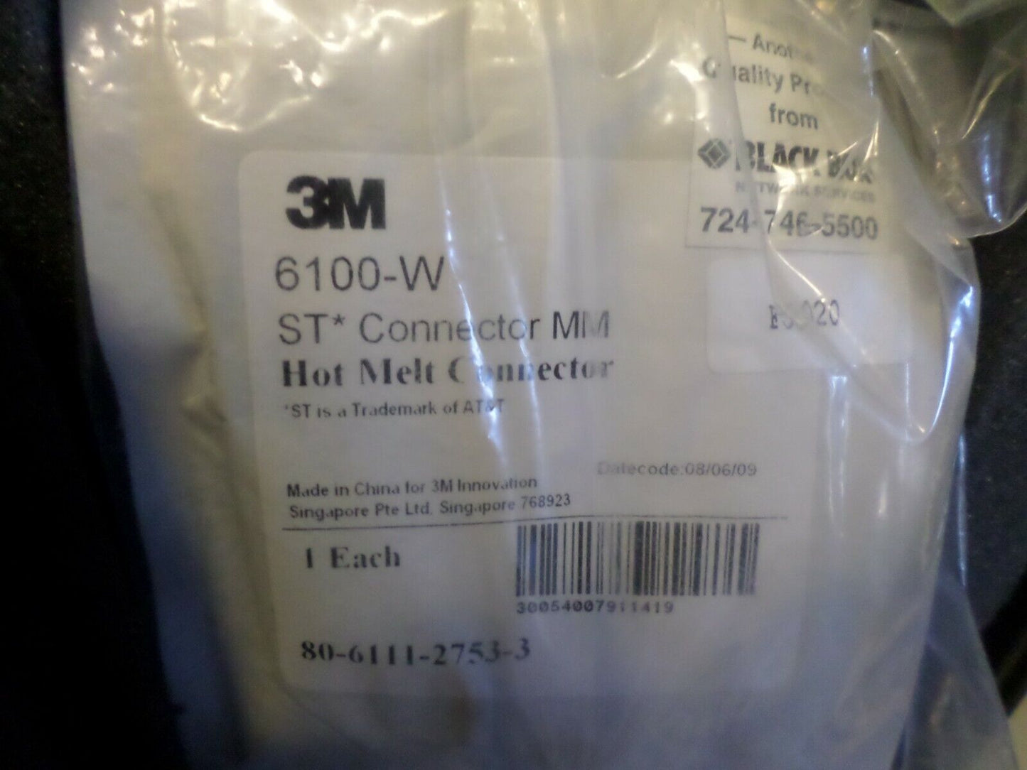 KITCO Hot Melt 6-Port Oven QT-6 Fiber Connector Termination CONNECTORS INCLUDED!