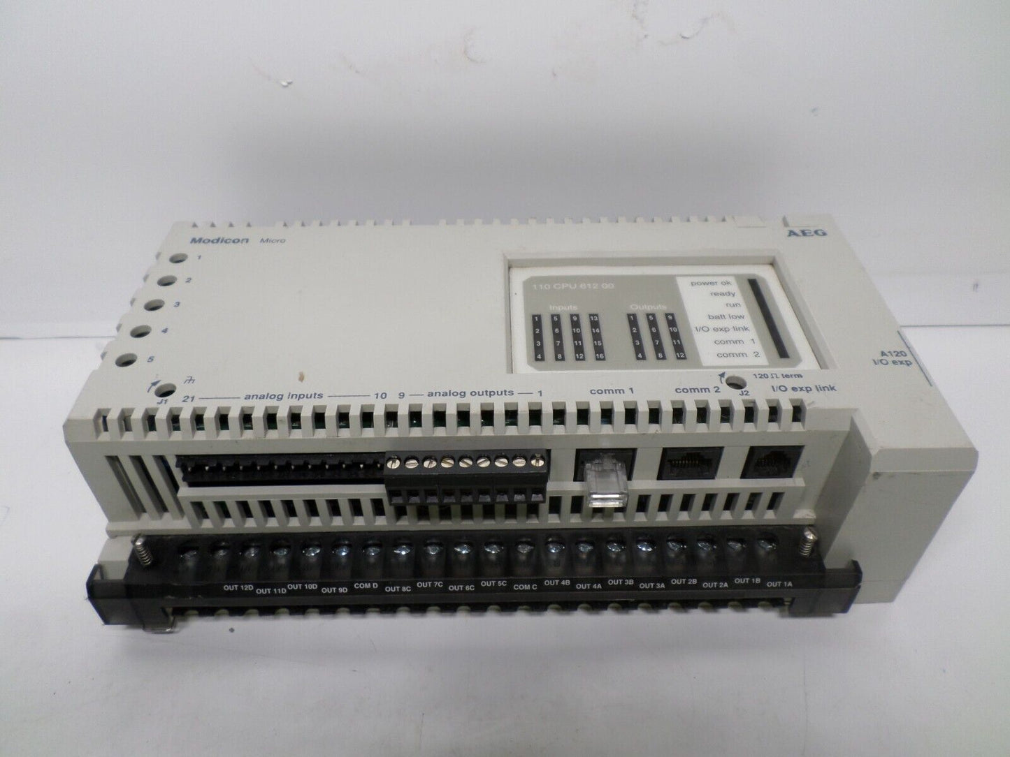 SCHNEIDER AEG Modicon Micro 110-CPU-612-00 110CPU61200