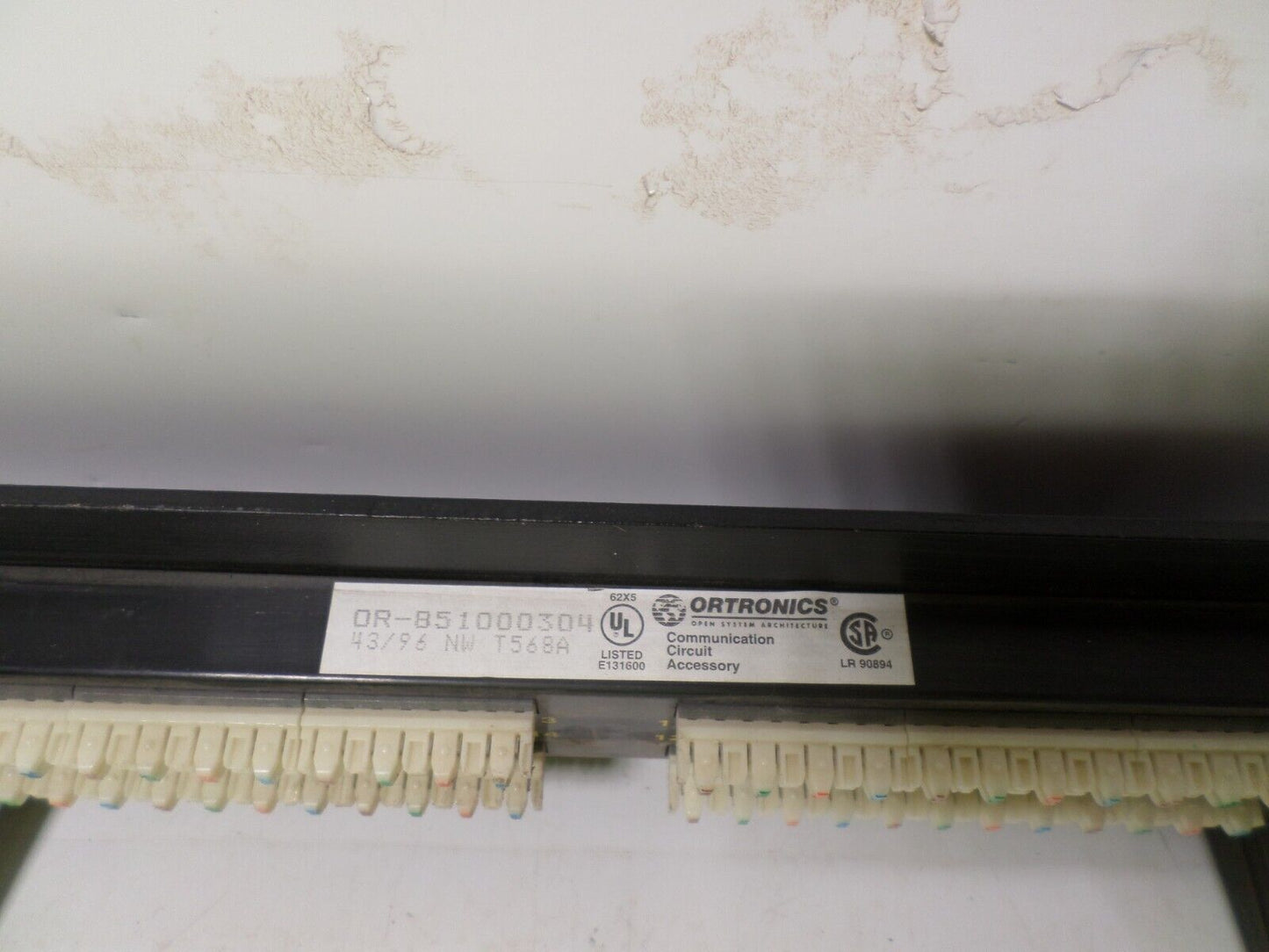 Ortronics OR-851000304 24 Port CAT5E Patch Panel Clarity Rack Mount