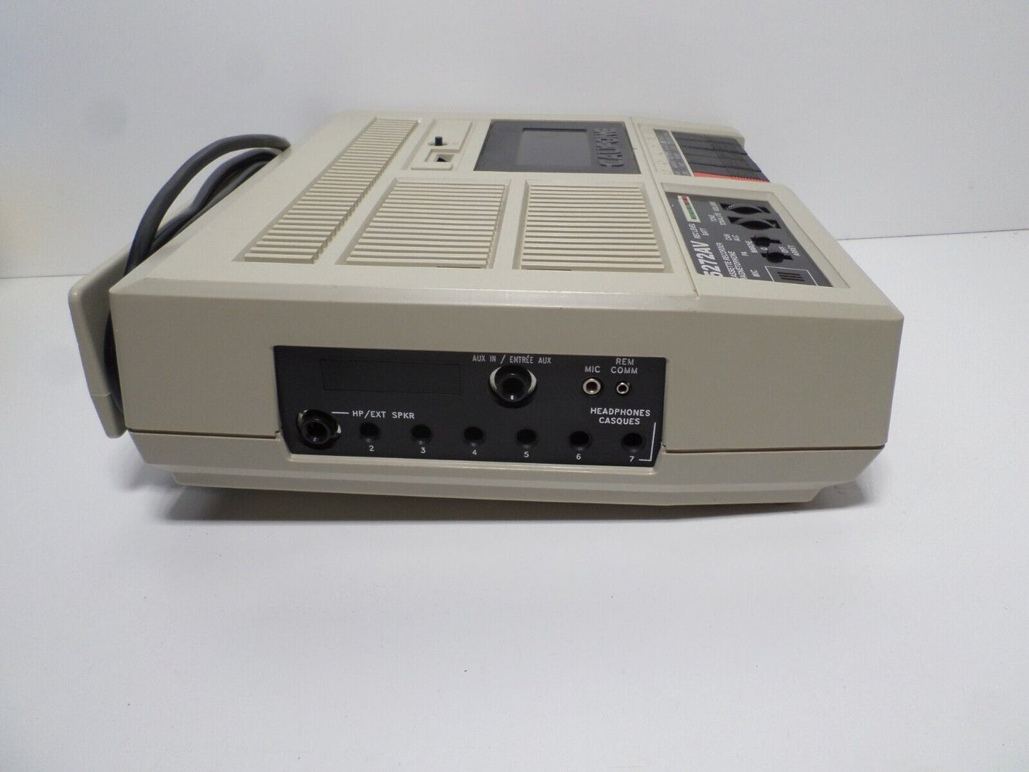 Califone 5272AV Cassette Recorder Player Magnetophone