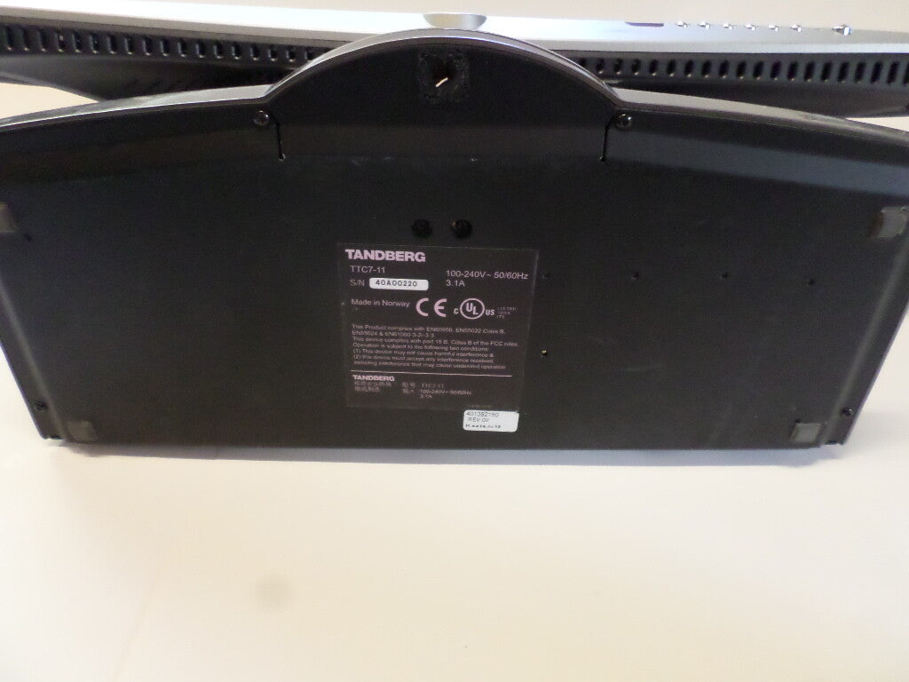 Tandberg 1500 Video Conference System Monitor Unit TTC7-11 No AC Adapter