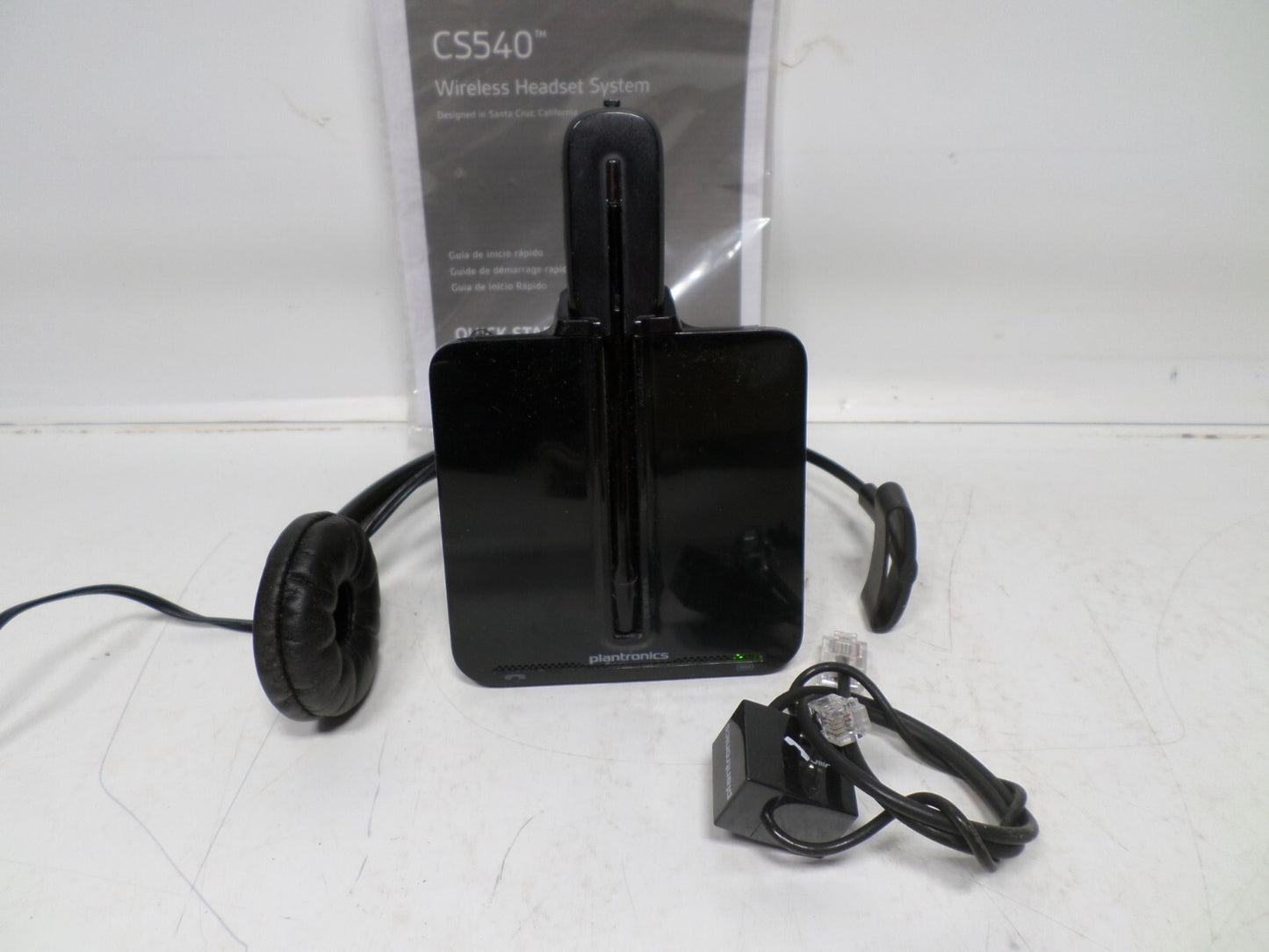 Plantronics CS540/HL10 Headband Wireless Convertible Headset