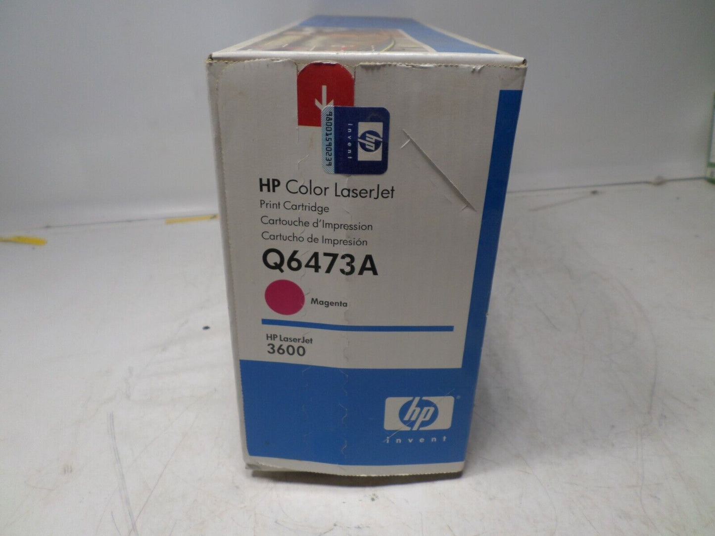 New HP Q6473A Color LaserJet 3600 Magenta Print Cartridge