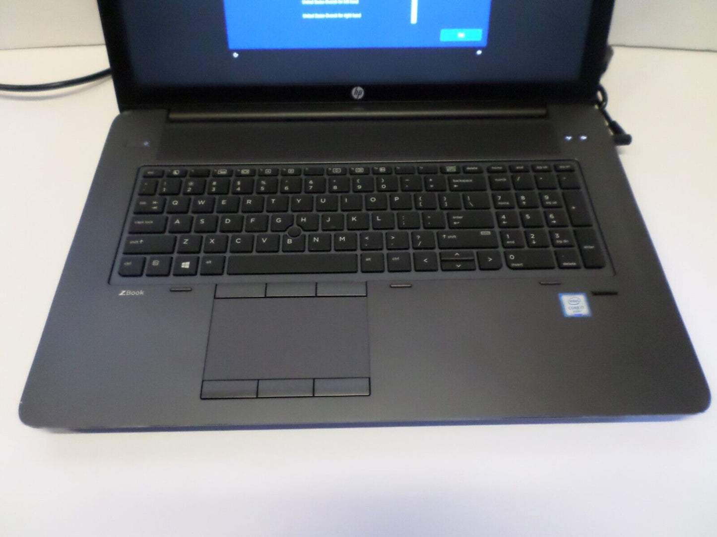 HP ZBook 15 G3 i7-6820HQ 2.7GHz 16GB 256G SSD Win10 Backlit Gaming Laptop