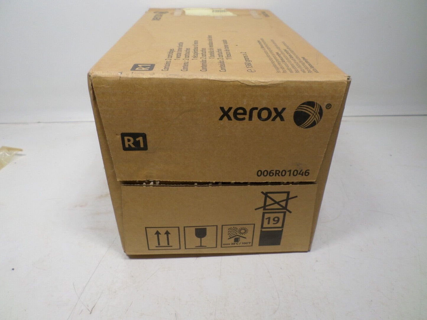 GENUINE Xerox R1 Black Toner 2 Cartridge 1 WASTE TONER 006R01046