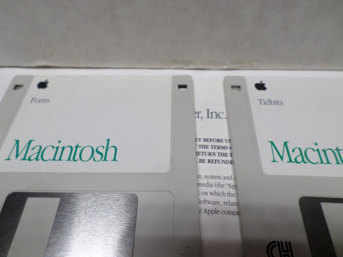 MACINTOSH LC 475 INSTALL SYSTEM DISKS