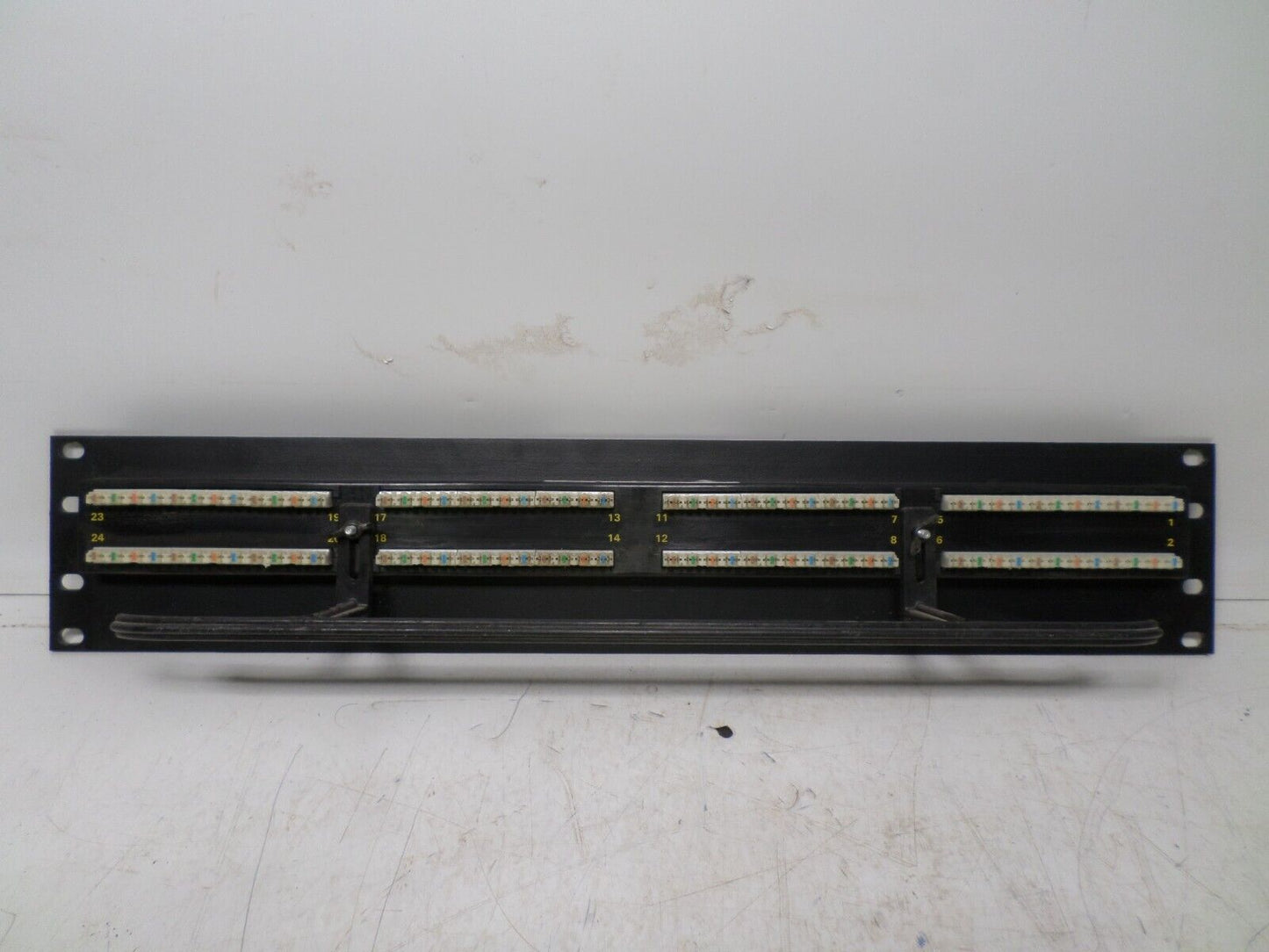 Ortronics OR-851000304 24 Port CAT5E Patch Panel Clarity Rack Mount