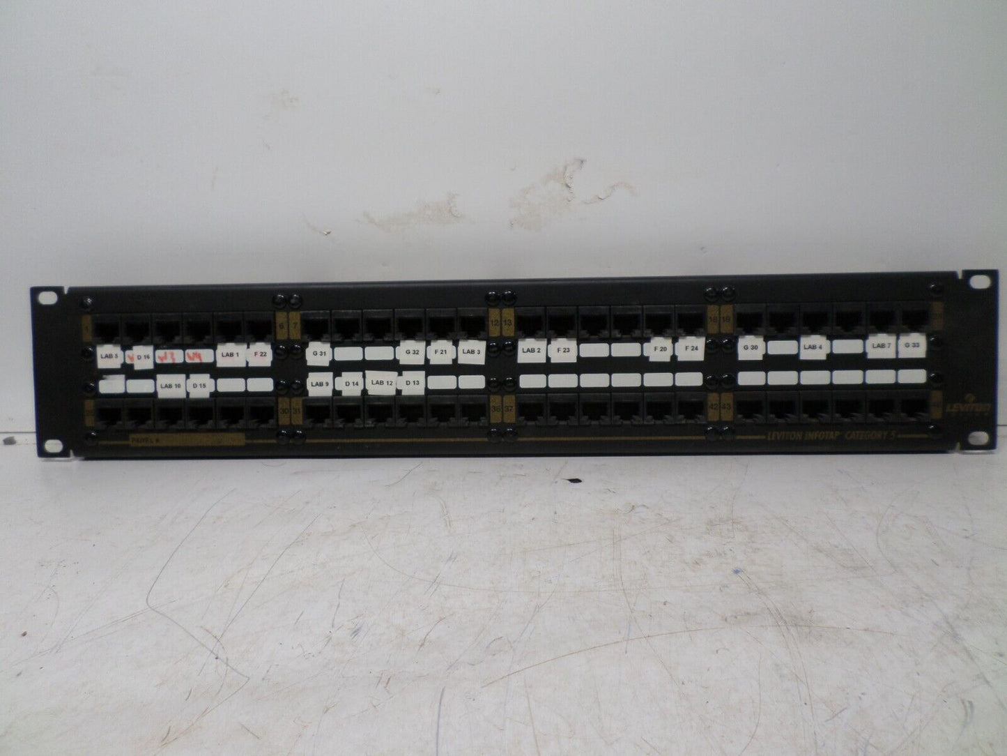 Leviton Cat. No. 49484-B48, CAT 5 INFOTAP