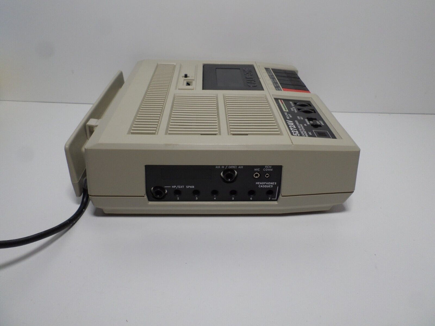 Califone 5272AV Cassette Recorder Player Magnetophone