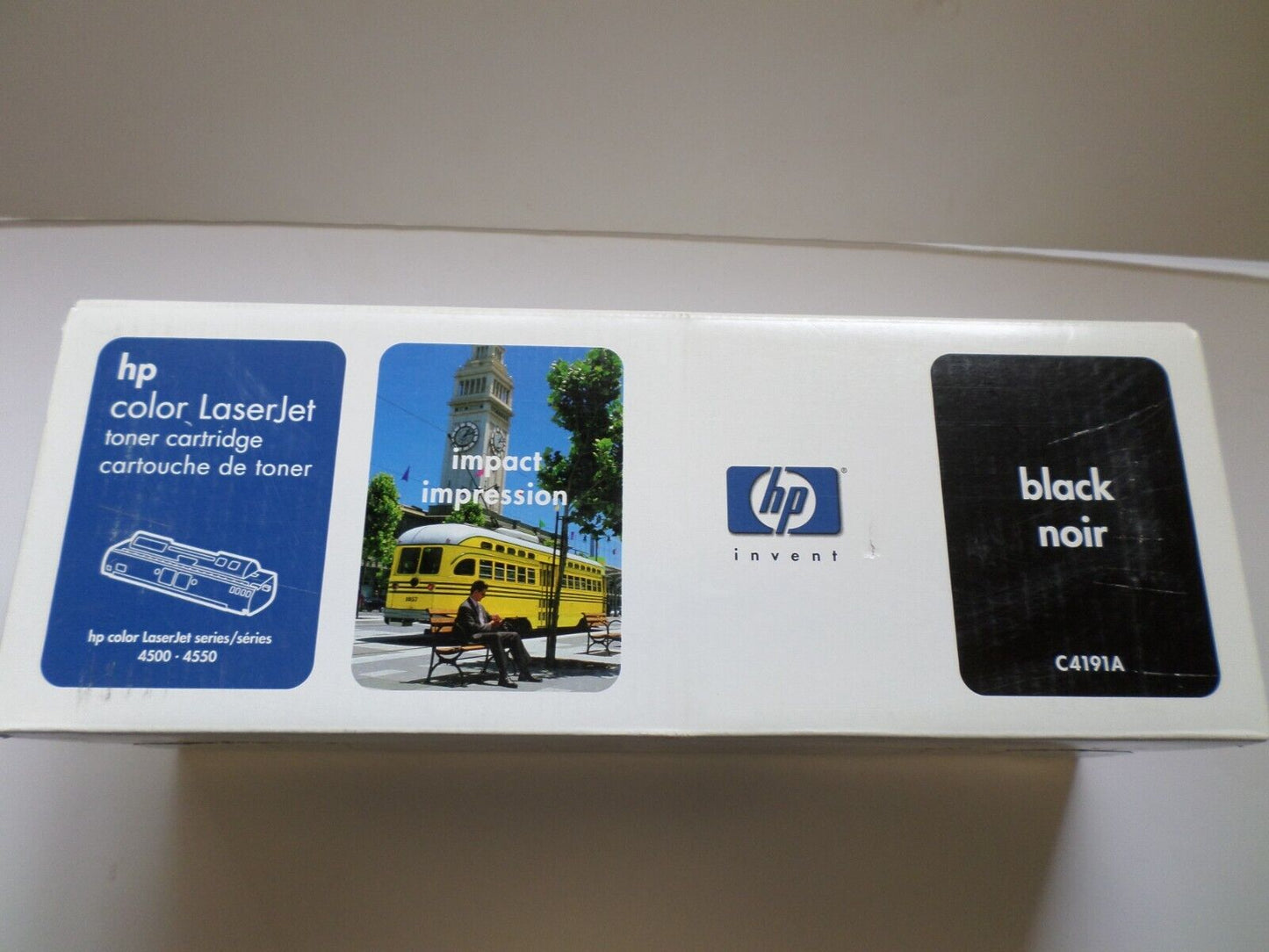 New Genuine C4191A Black HP LaserJet 4500 4550 Toner Cartridge Free Shipping