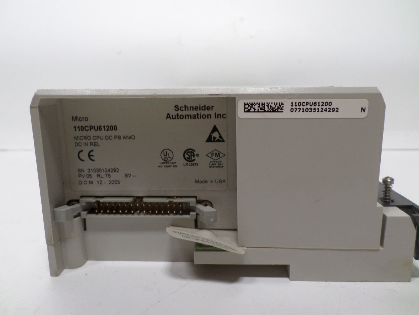SCHNEIDER AEG Modicon Micro 110-CPU-612-00 110CPU61200