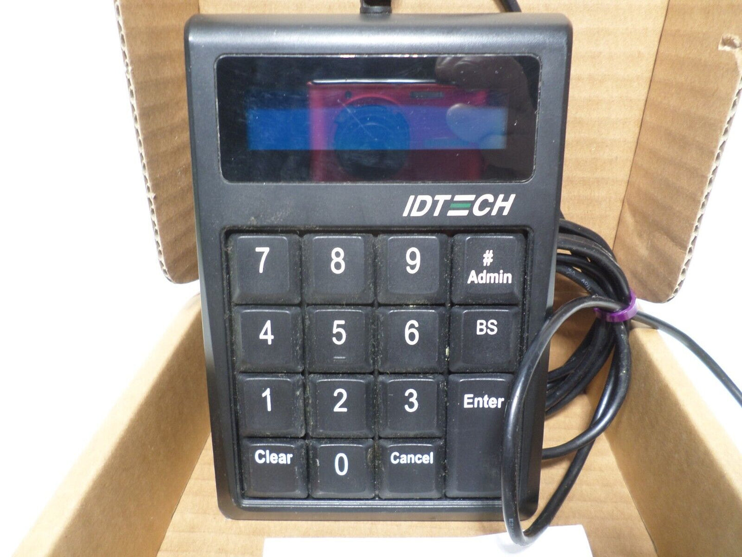IDTECH SecureKey M100/ M130 ENCRYPTED KEY PAD IDKE-504800BM USB