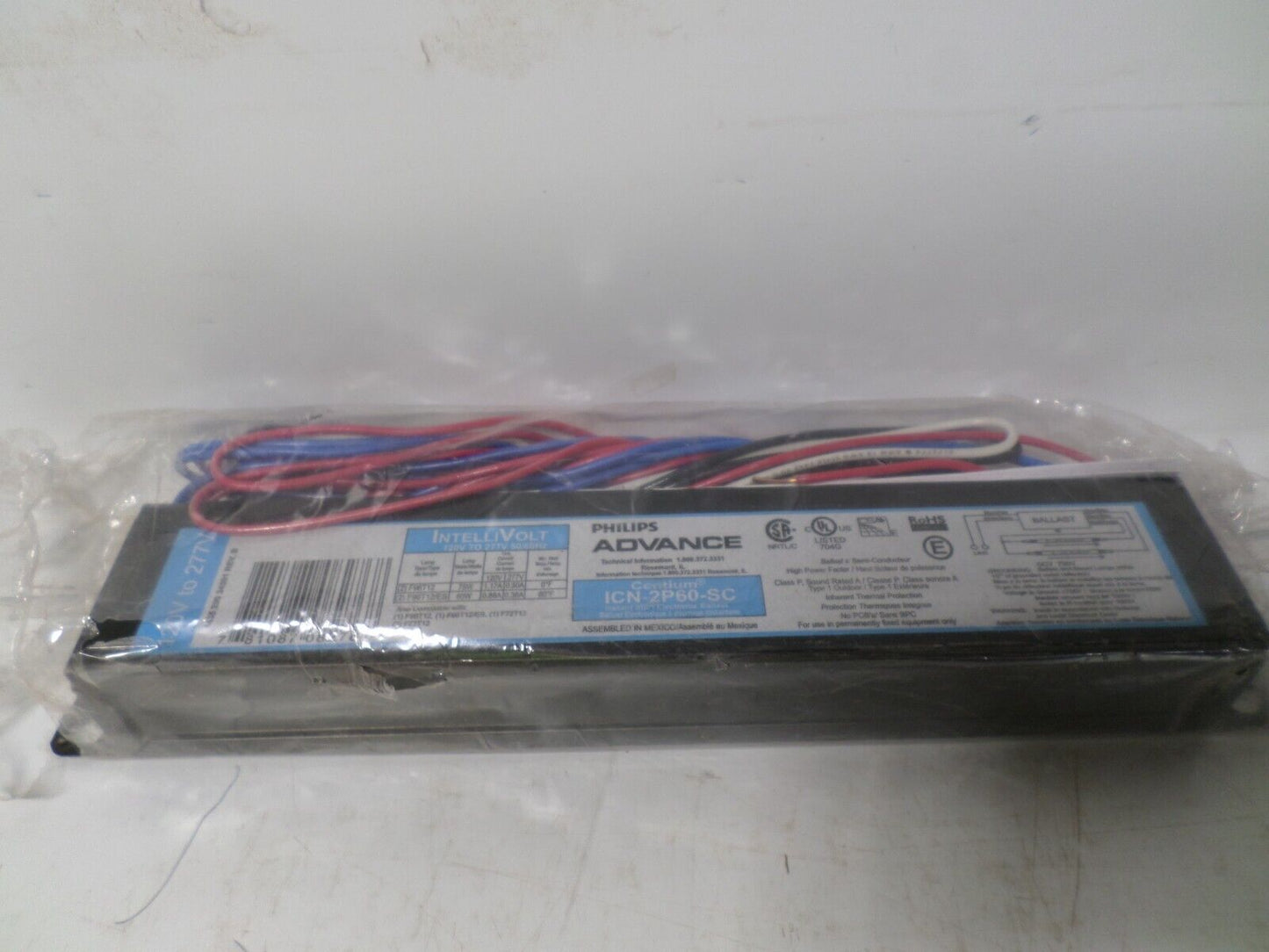 Phillips Advance Centium ICN-2P60-SC - 1 Pack