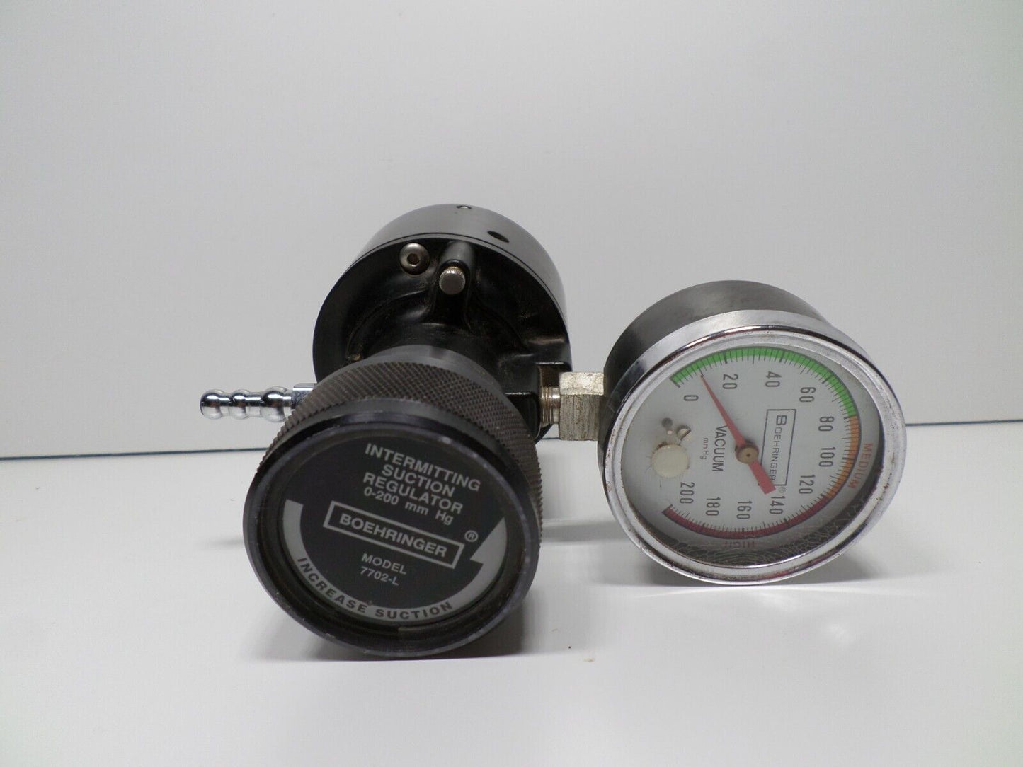 Boehringer 7702-L Intermittent Vacuum Suction Regulator 0-200 mmhg