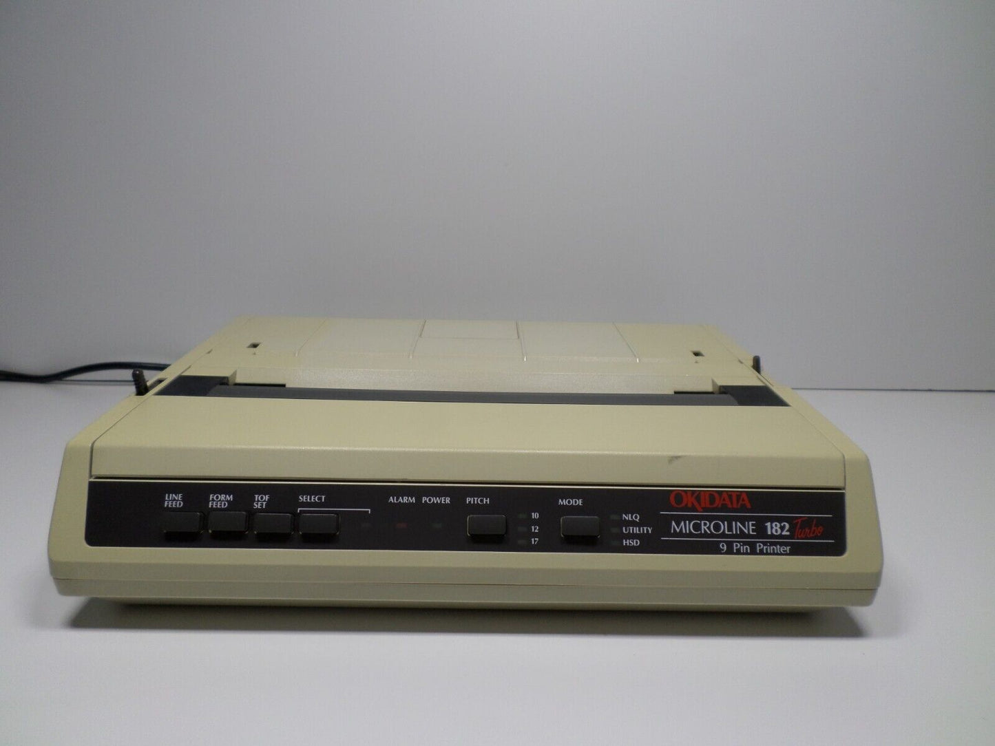 Okidata Microline 182 Turbo Dot Matrix Parallel Printer