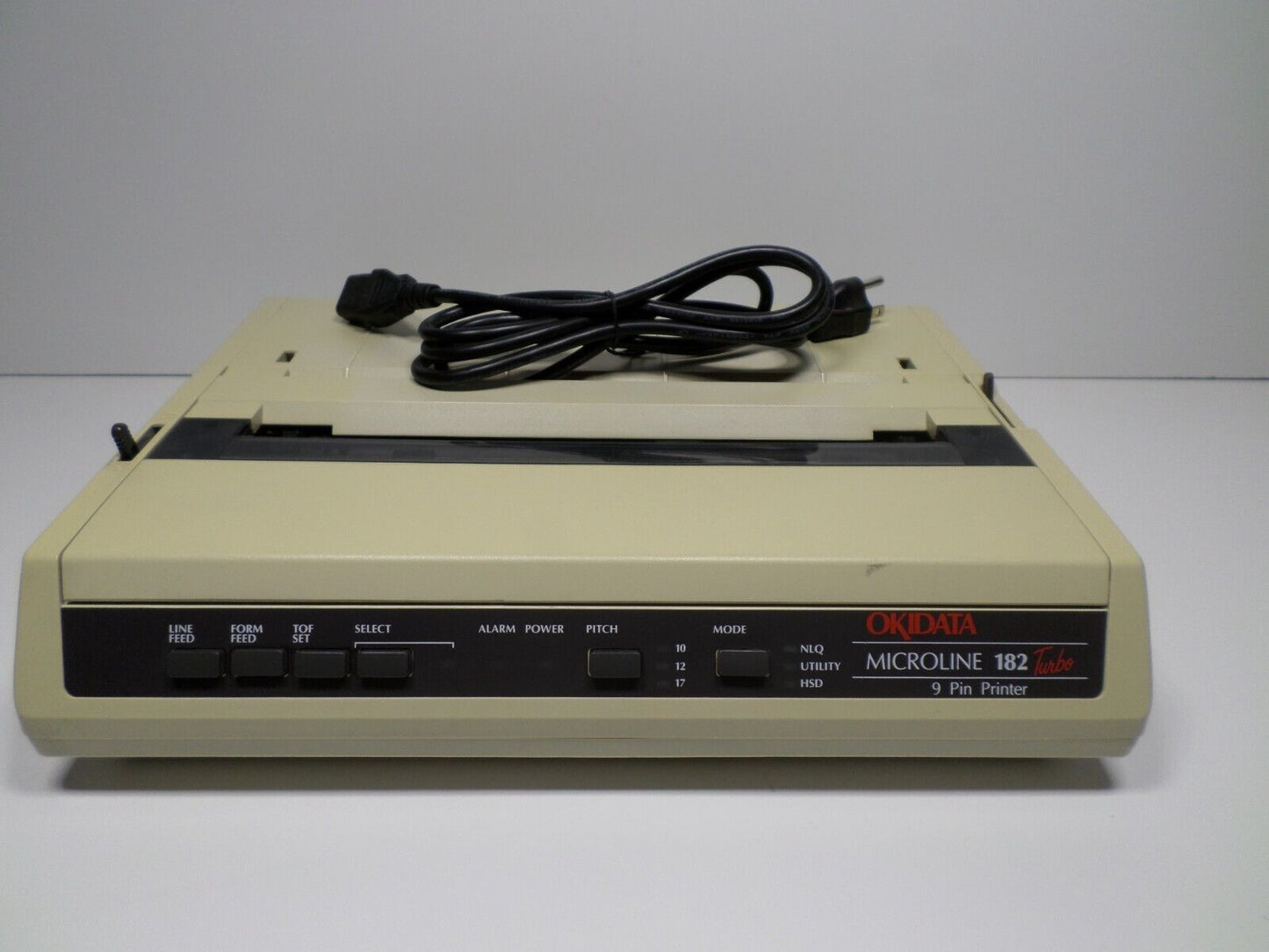 Okidata Microline 182 Turbo Dot Matrix Parallel Printer