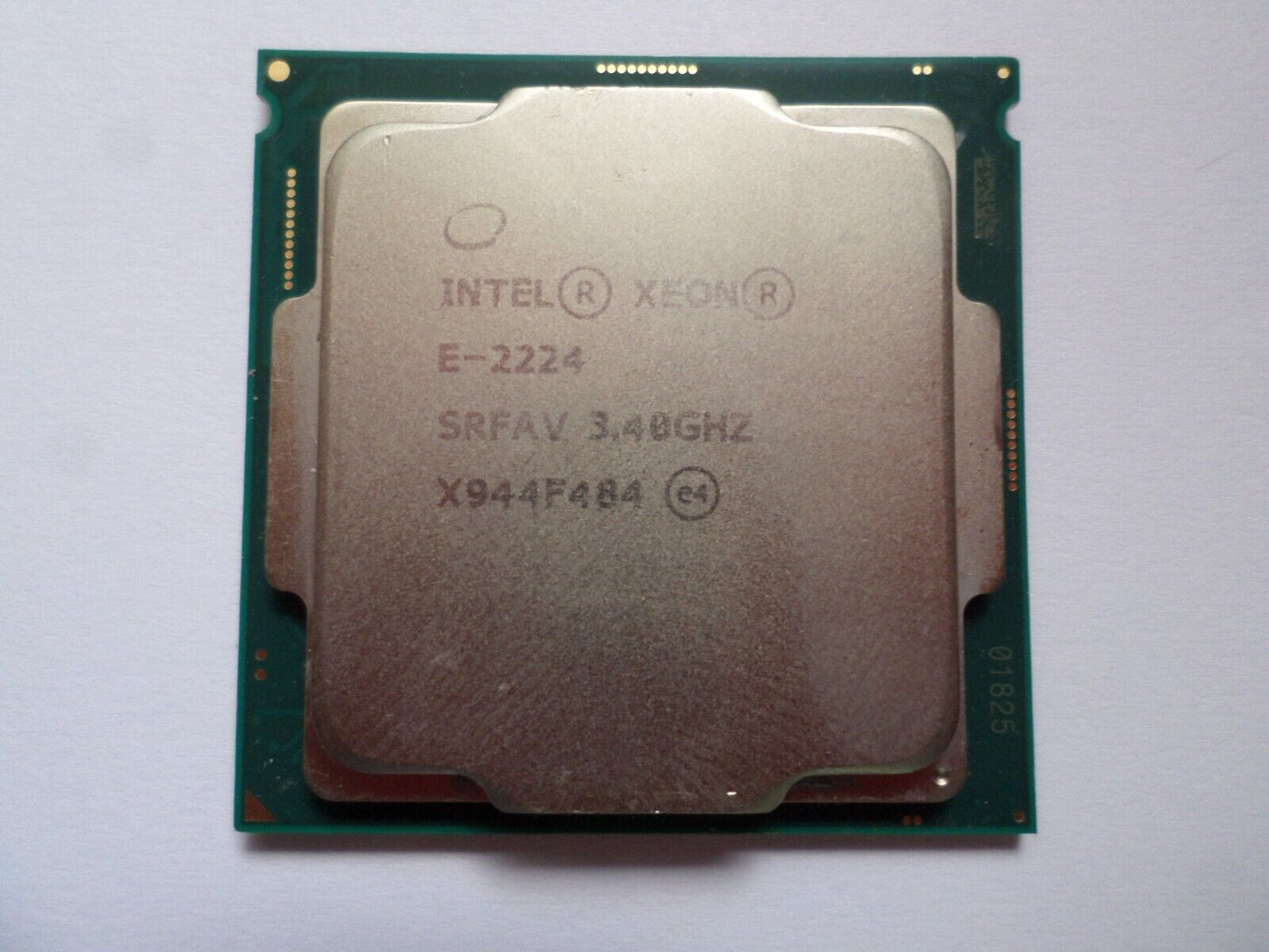 Intel Xeon E-2224 SRFAV 3.40GHz Processor Socket LGA1151 CPU