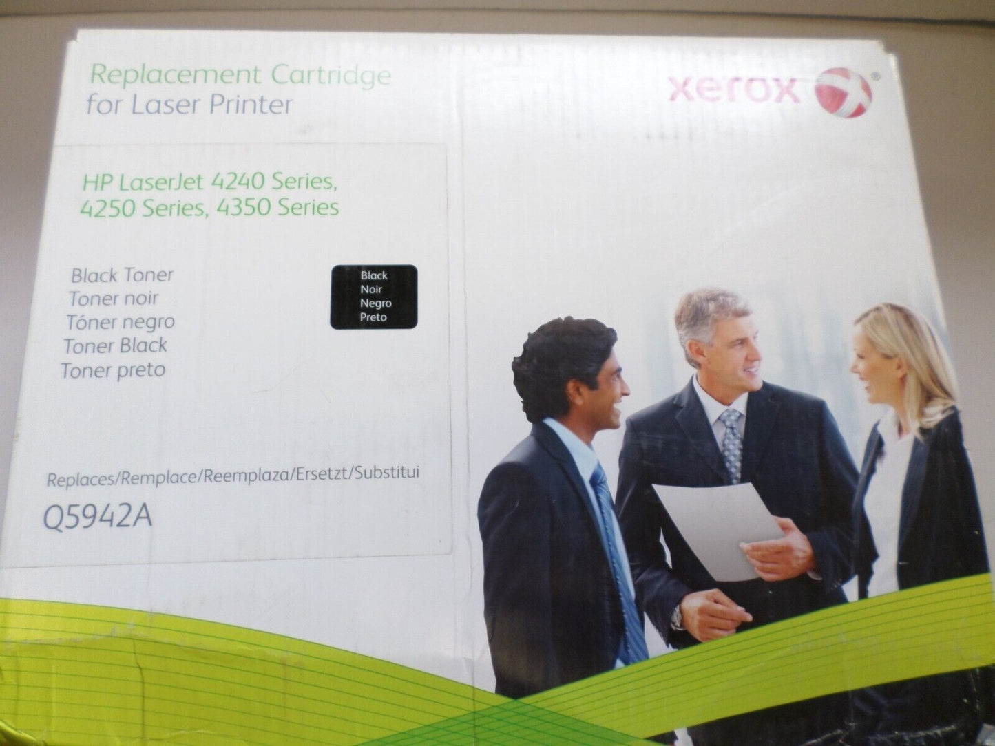 New Sealed Q5942A Black LaserJet Replacement Toner Print Cartridge
