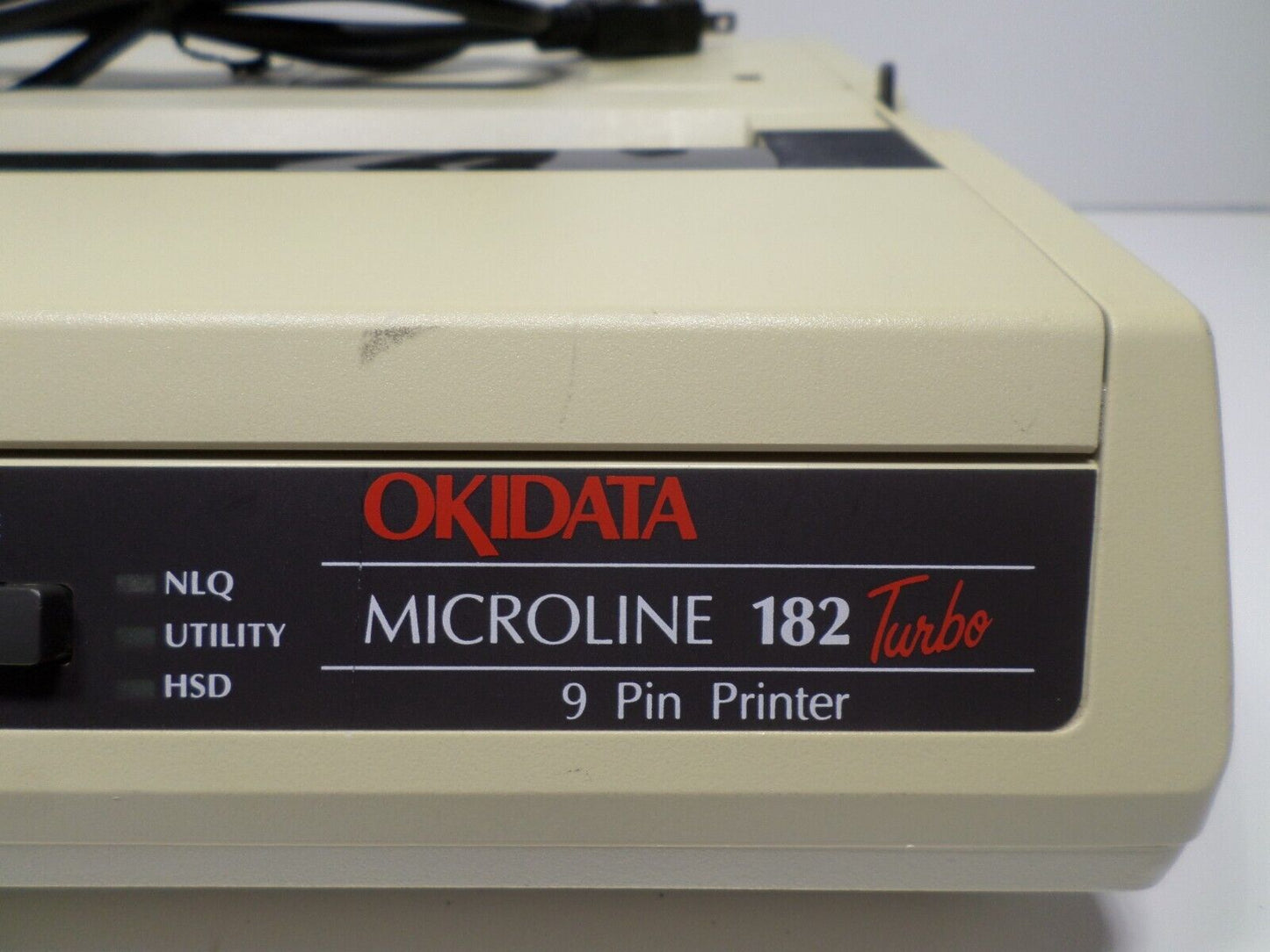 Okidata Microline 182 Turbo Dot Matrix Parallel Printer