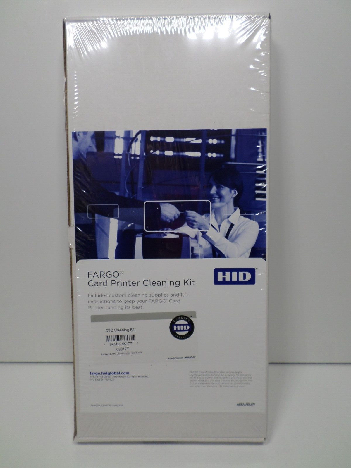 Fargo Card Printer Cleaning Assembly For Badge Printing 086177