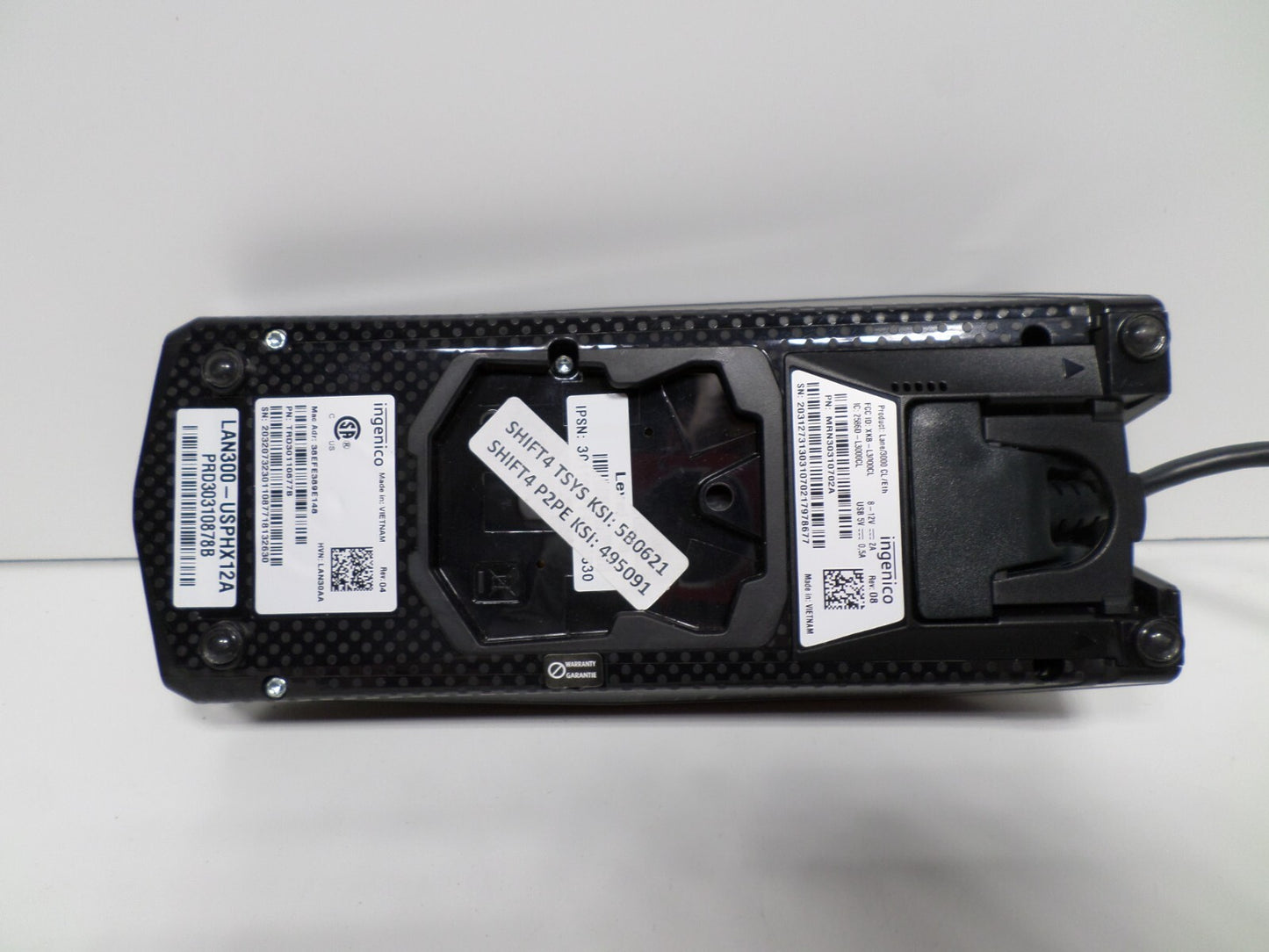 INGENICO LANE/3000 Payment Terminal Credit Card Touch POS