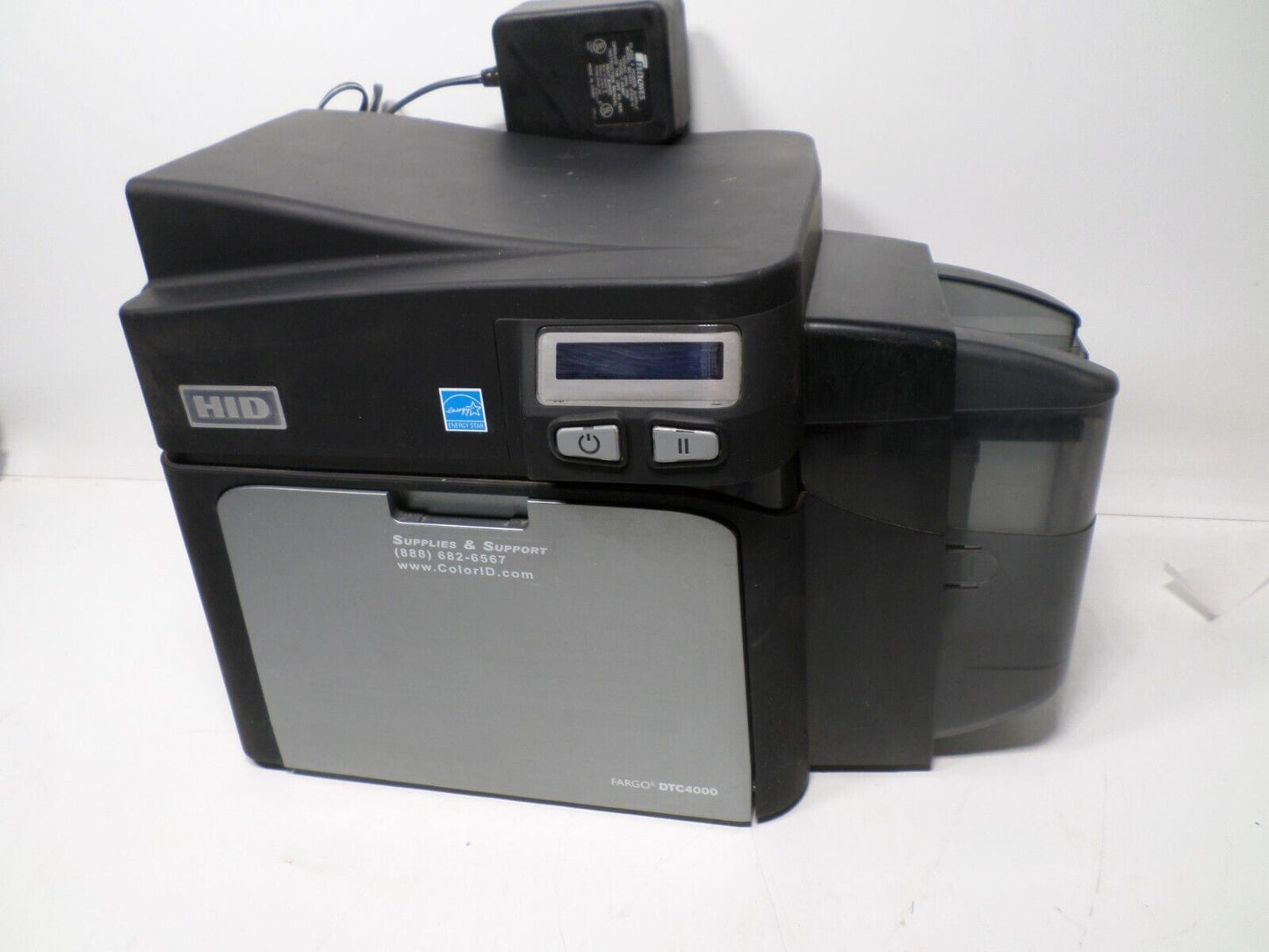 Fargo HID DTC 4000 Photo ID Card Color USB Printer