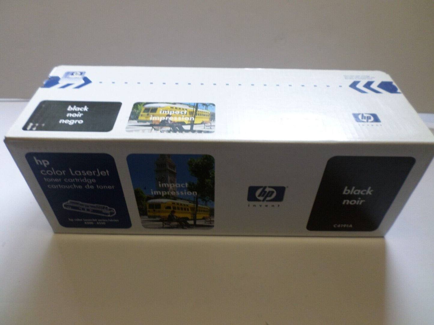 New Genuine C4191A Black HP LaserJet 4500 4550 Toner Cartridge Free Shipping