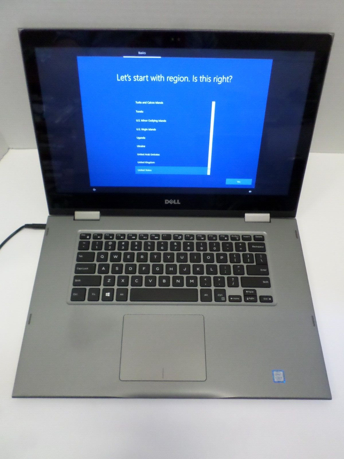 DELL INSPIRON 15-5578 CORE i3-7100U 2.40GHz 16GB Ram 1TB HDD Win10 Pro "Touch"