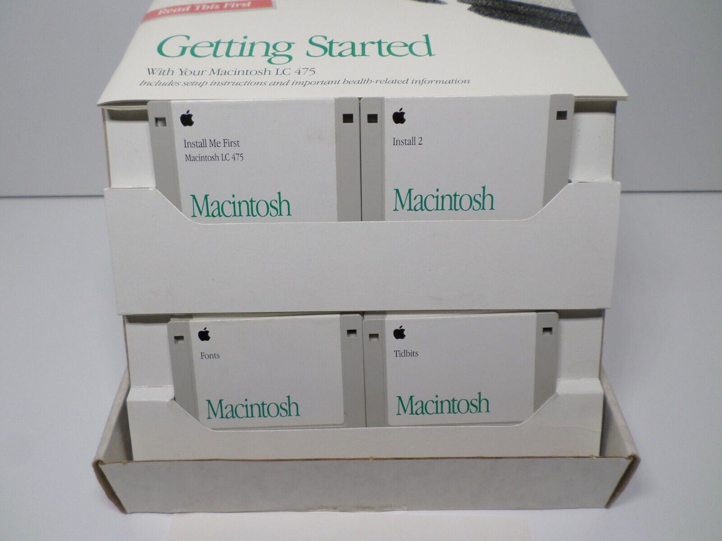 MACINTOSH LC 475 INSTALL SYSTEM DISKS
