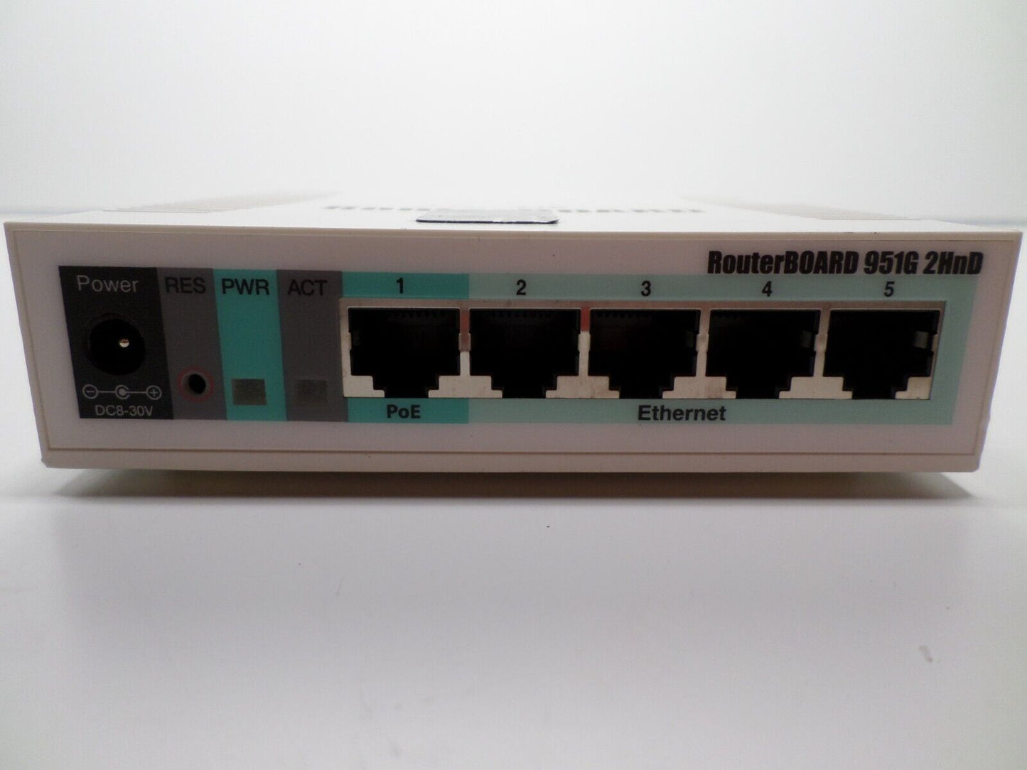 Mikrotik RouterBoard RB951G-2HnD Wireless AP Router 5-Port GbitLAN w/ Adapter