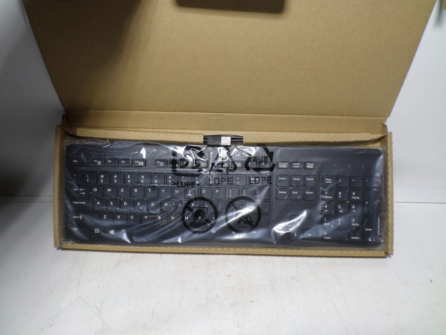 HP SLIM USB KEYBOARD- KU1489 AND GENUINE HP MOUSE