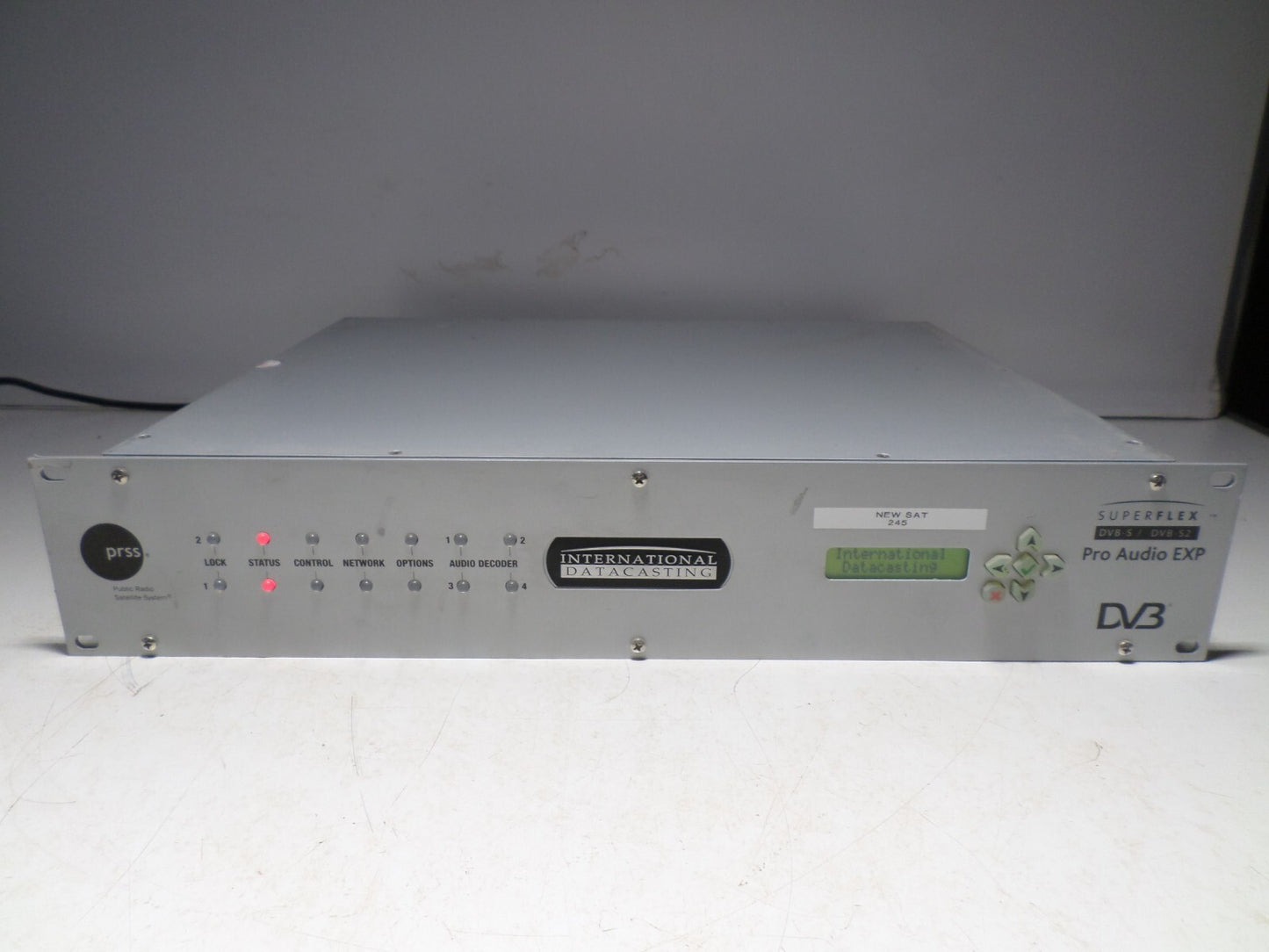 International Datacasting SFX4104FR SuperFlex Pro DVB-S Pro Audio Exp DV3