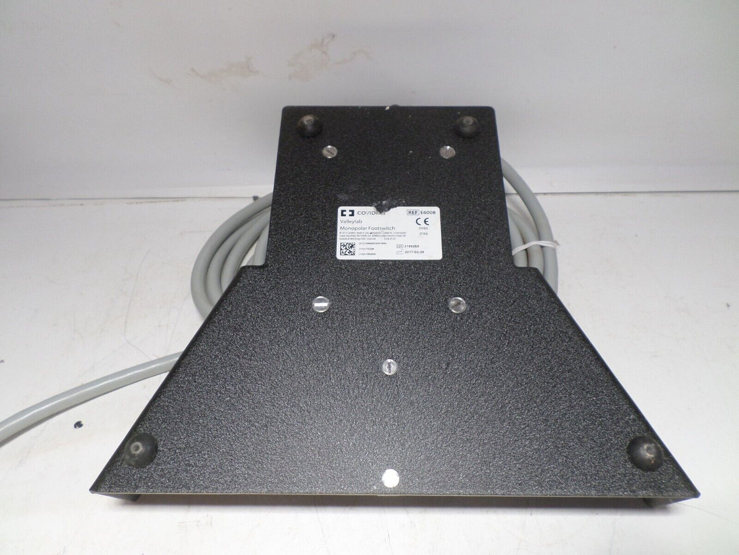 COVIDIEN Valleylab E6008 Foot Pedal with Cable