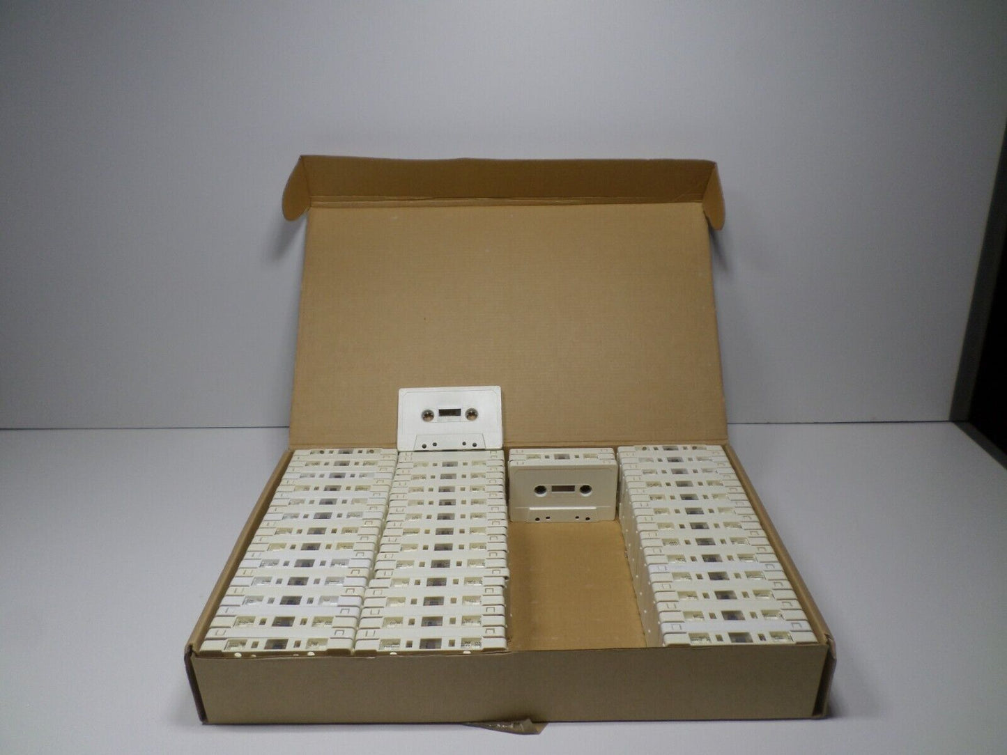 79 Ct. New Blank White ProGamma 2000 Cassette Tape Tab In C-20 Premium Grade