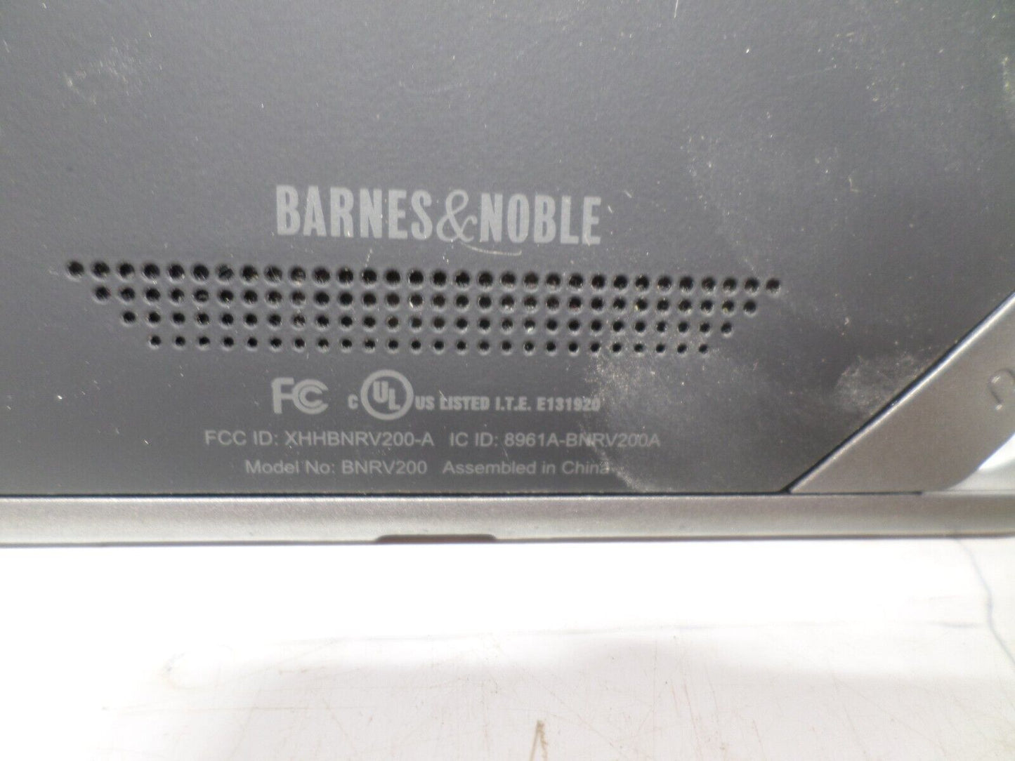 Nook BNRV200a Black Portable 8GB 7 Inches Scree Wifi eReader