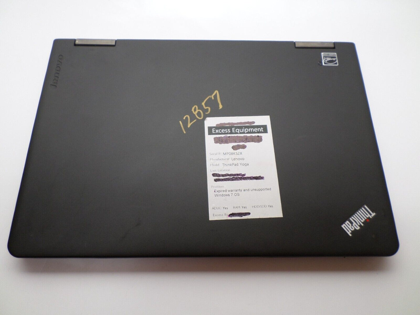 Lenovo ThinkPad Yoga 12 12.5" FHD LED LCD Touch Screen, Palm Rest, Keyboard