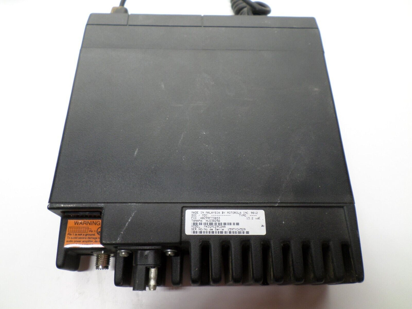 Motorola Radius GM300 M43GMC29C2AA 146-174MHz Mobile 2-Way Radio & HMN3596A Mic